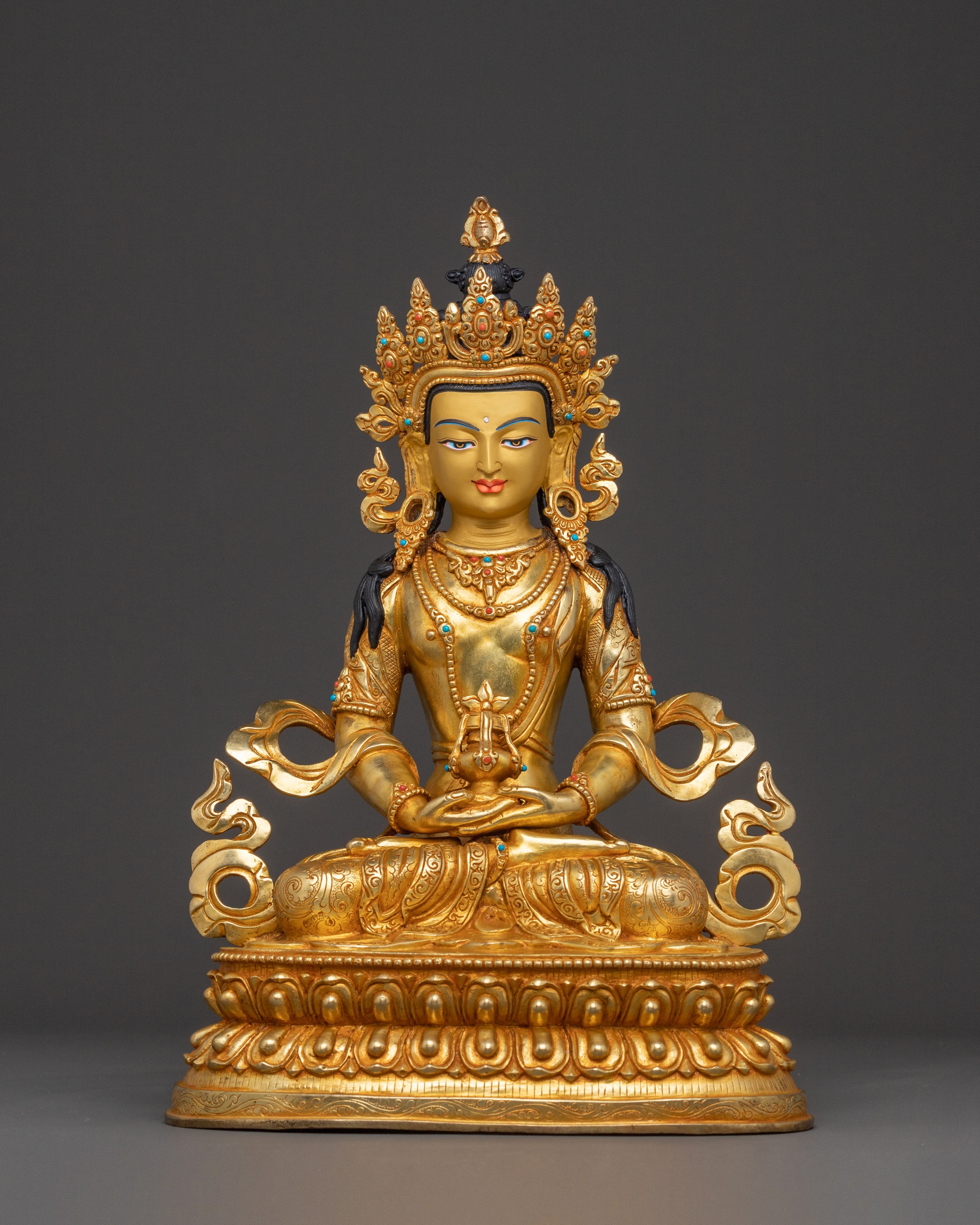 Amitayus Blessing Statue | Sacred Healing Figurine