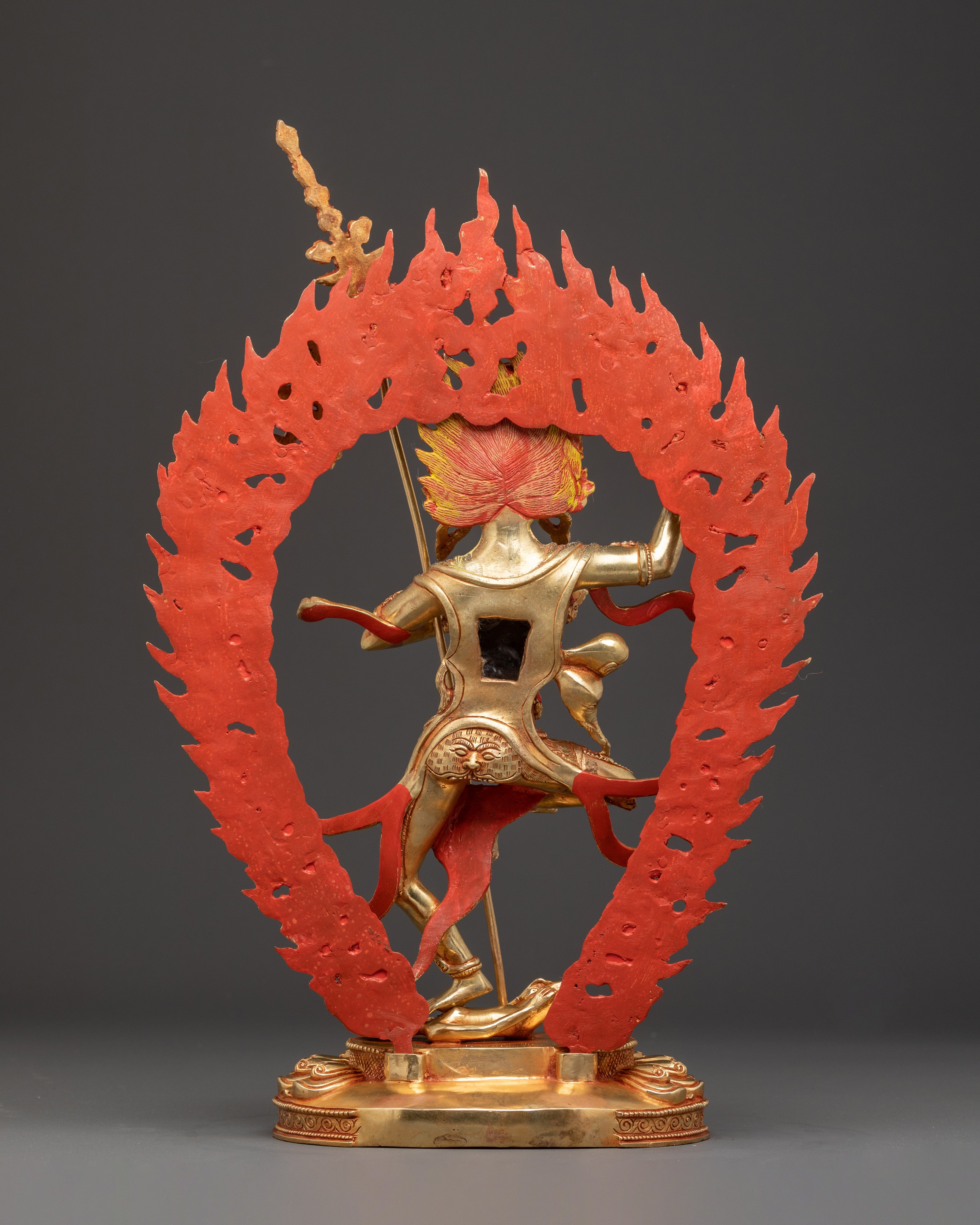 Handmade Troma Nagmo Copper Statue | Tibetan Deity of Wisdom