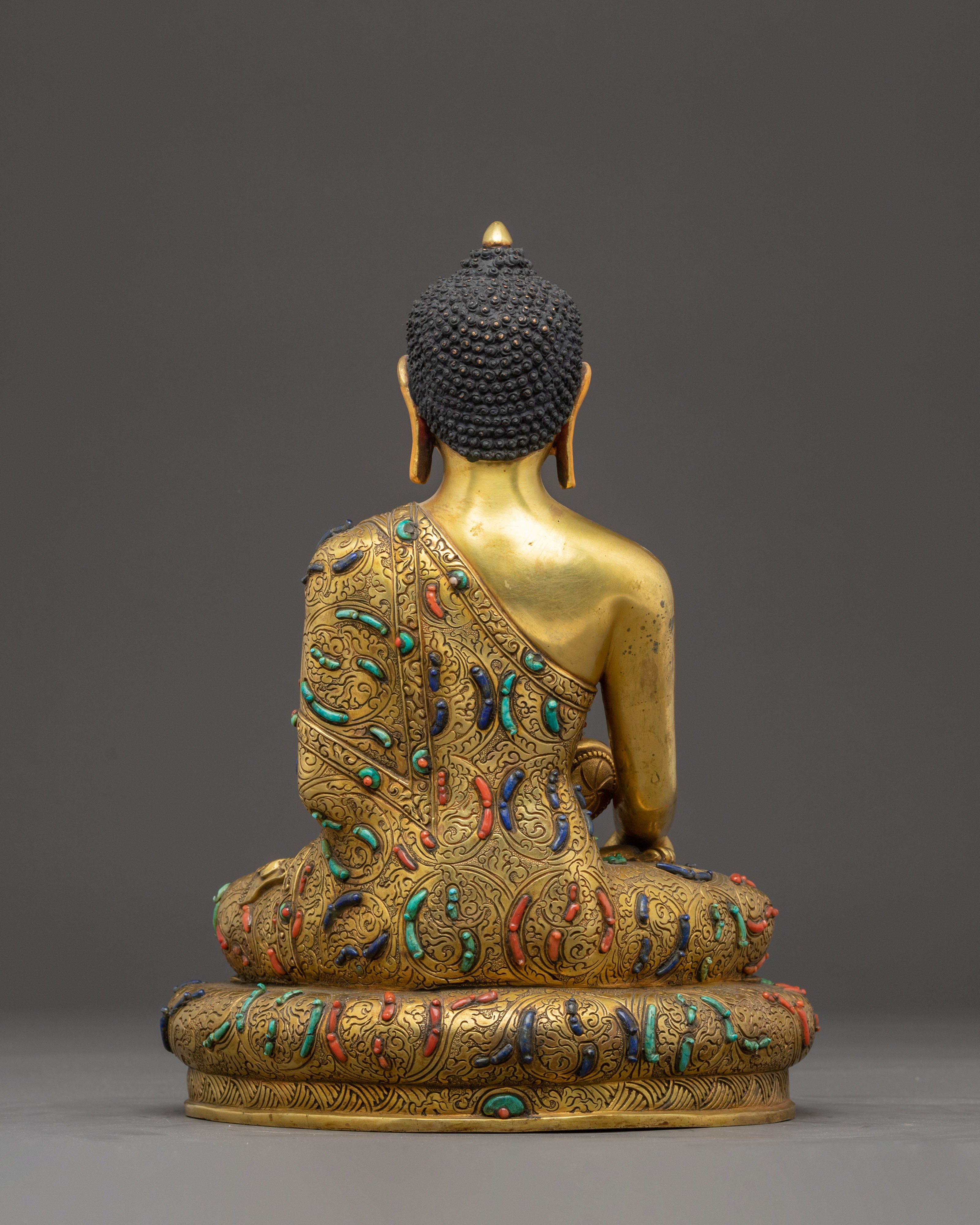 Handcrafted Buddha Shakyamuni Sculpture | Enlightened Sage of the Shakya Clan