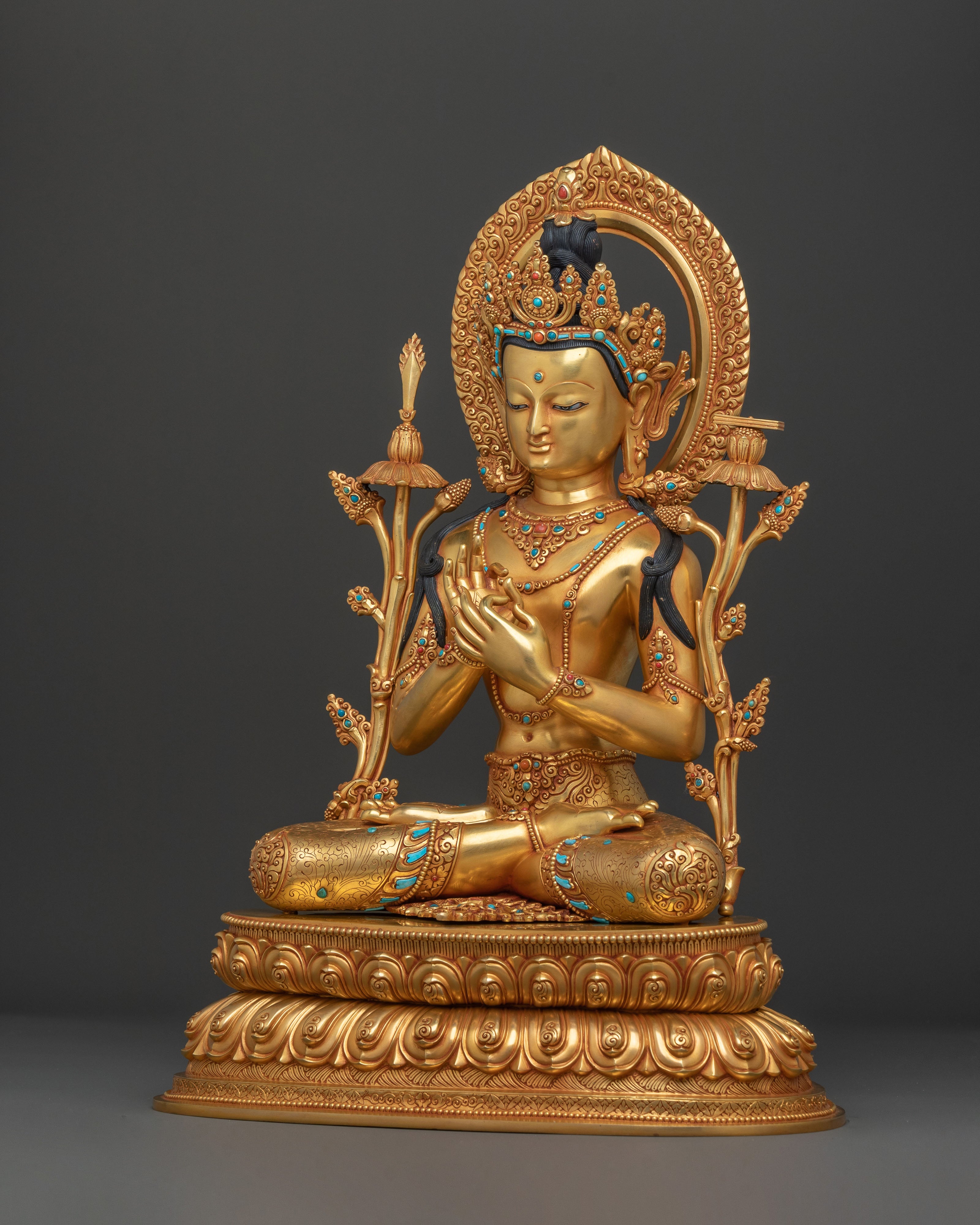 Tikshna Manjushri Statue: Wisdom and Enlightenment
