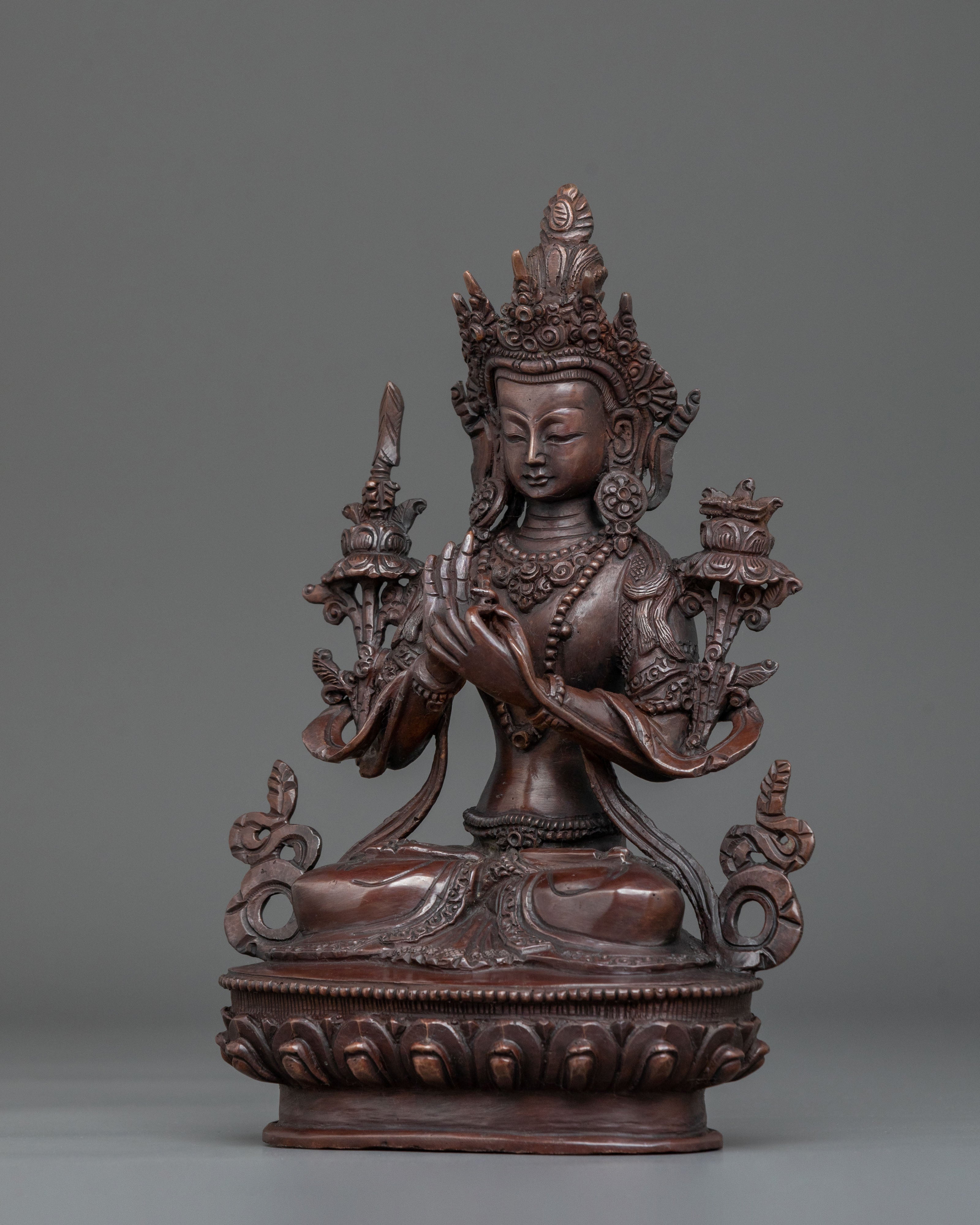 Tikshna Manjushri Sacred Buddhist Statue | Home Decor