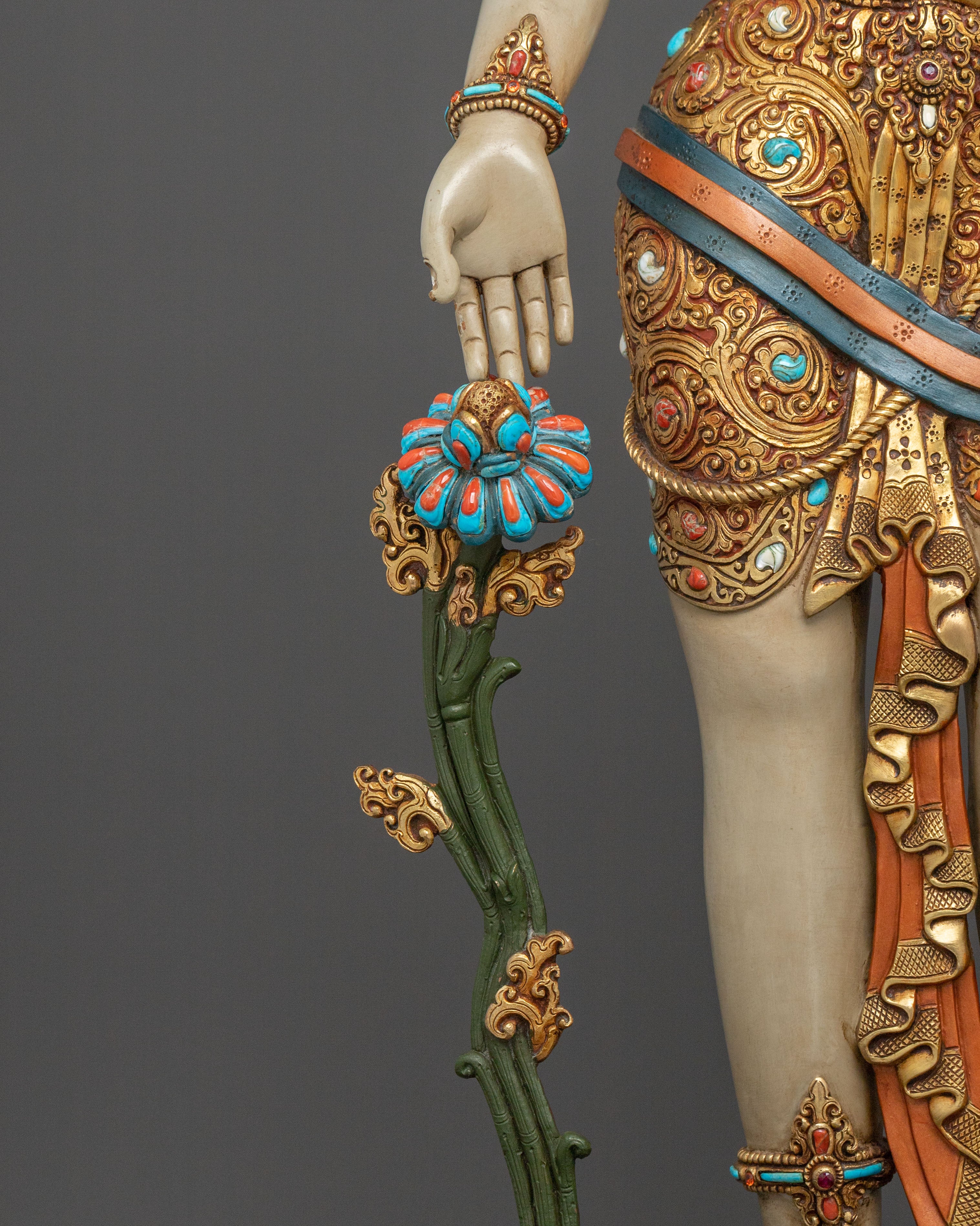 Handcrafted Padmapani Sacred Statue | Home Decor