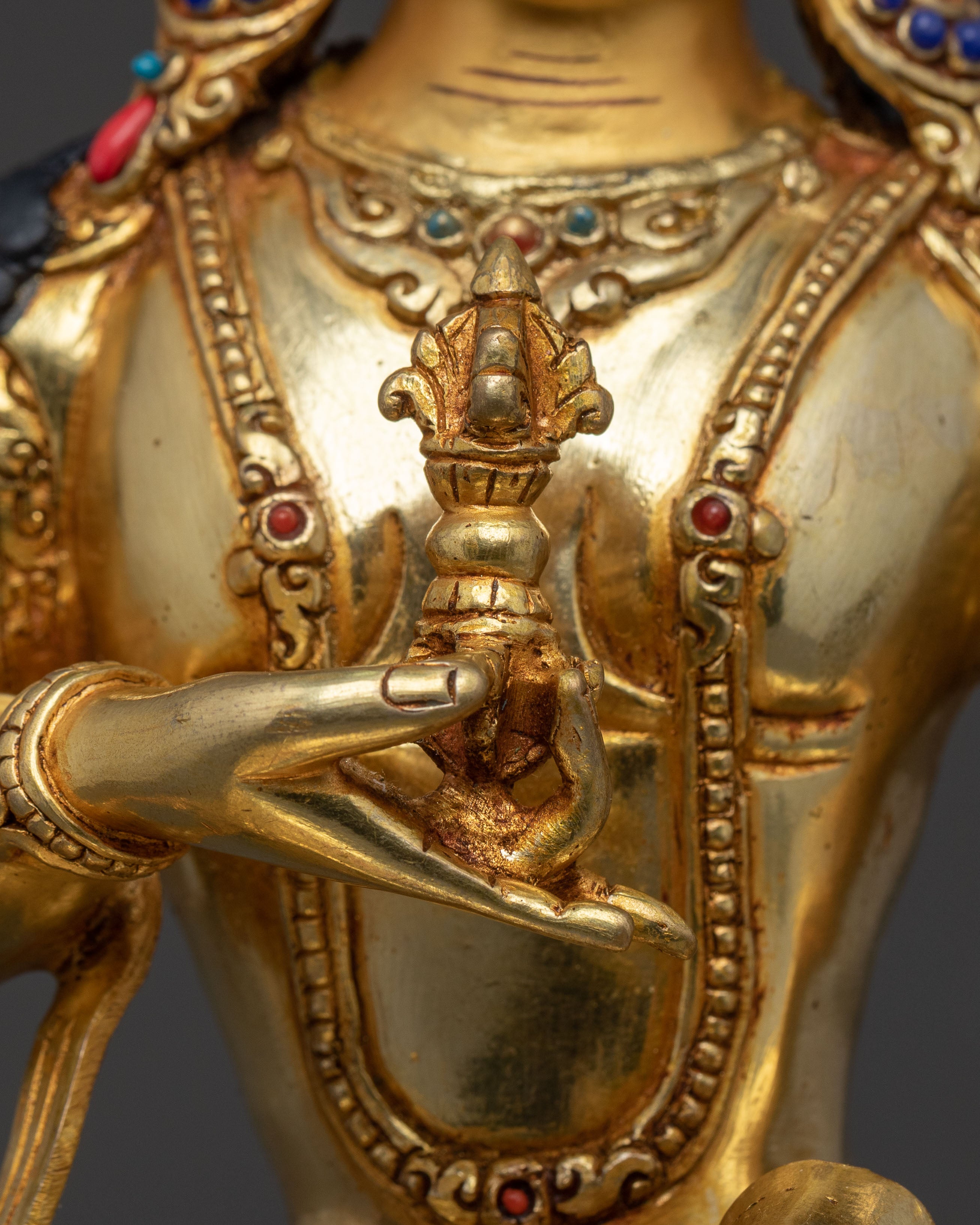 Sacred Vajrasattva Buddha Statue Decor | Home Altar Decor