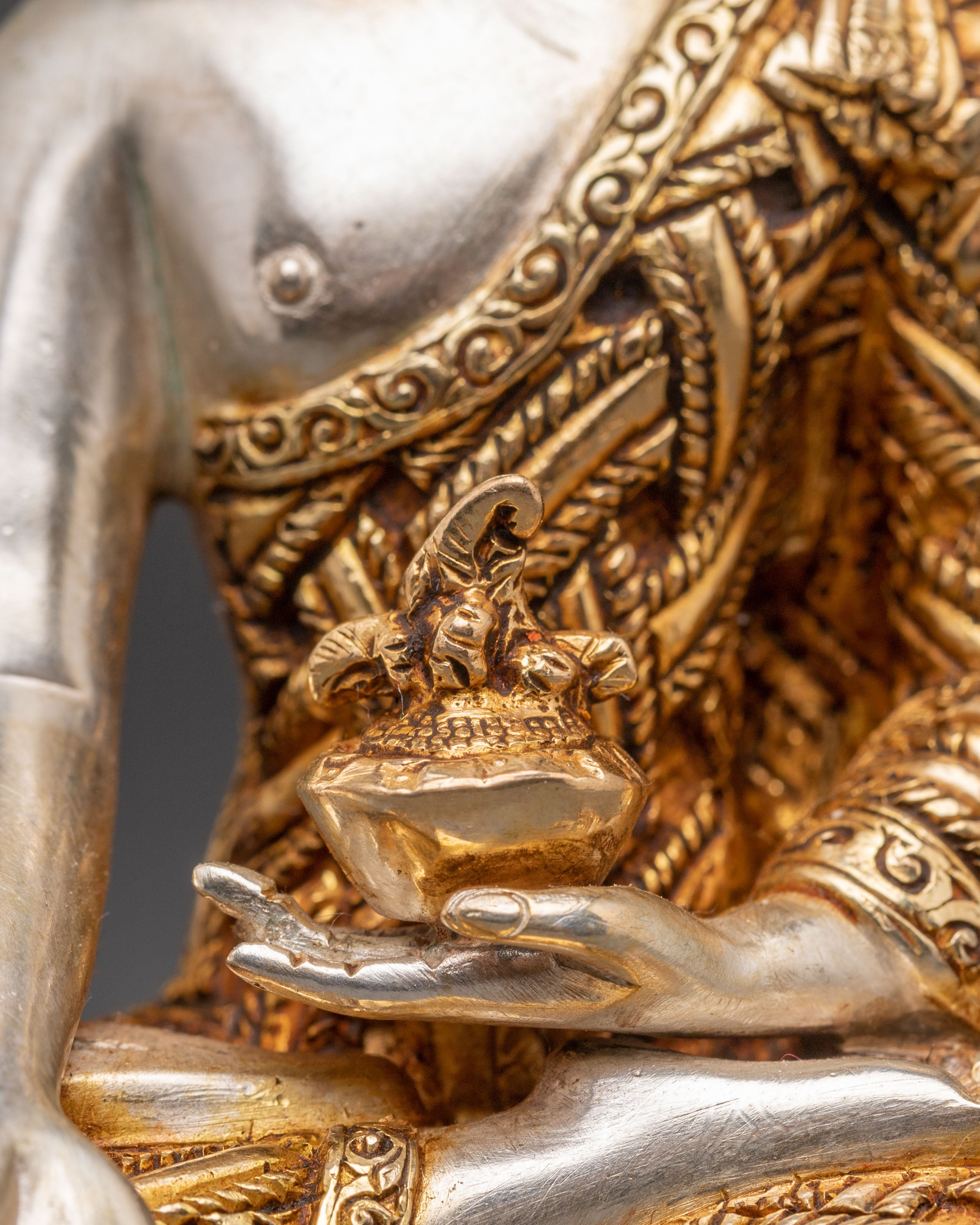 Three Buddha Set: Shakyamuni, Amitabha, and Medicine Buddha for Altar