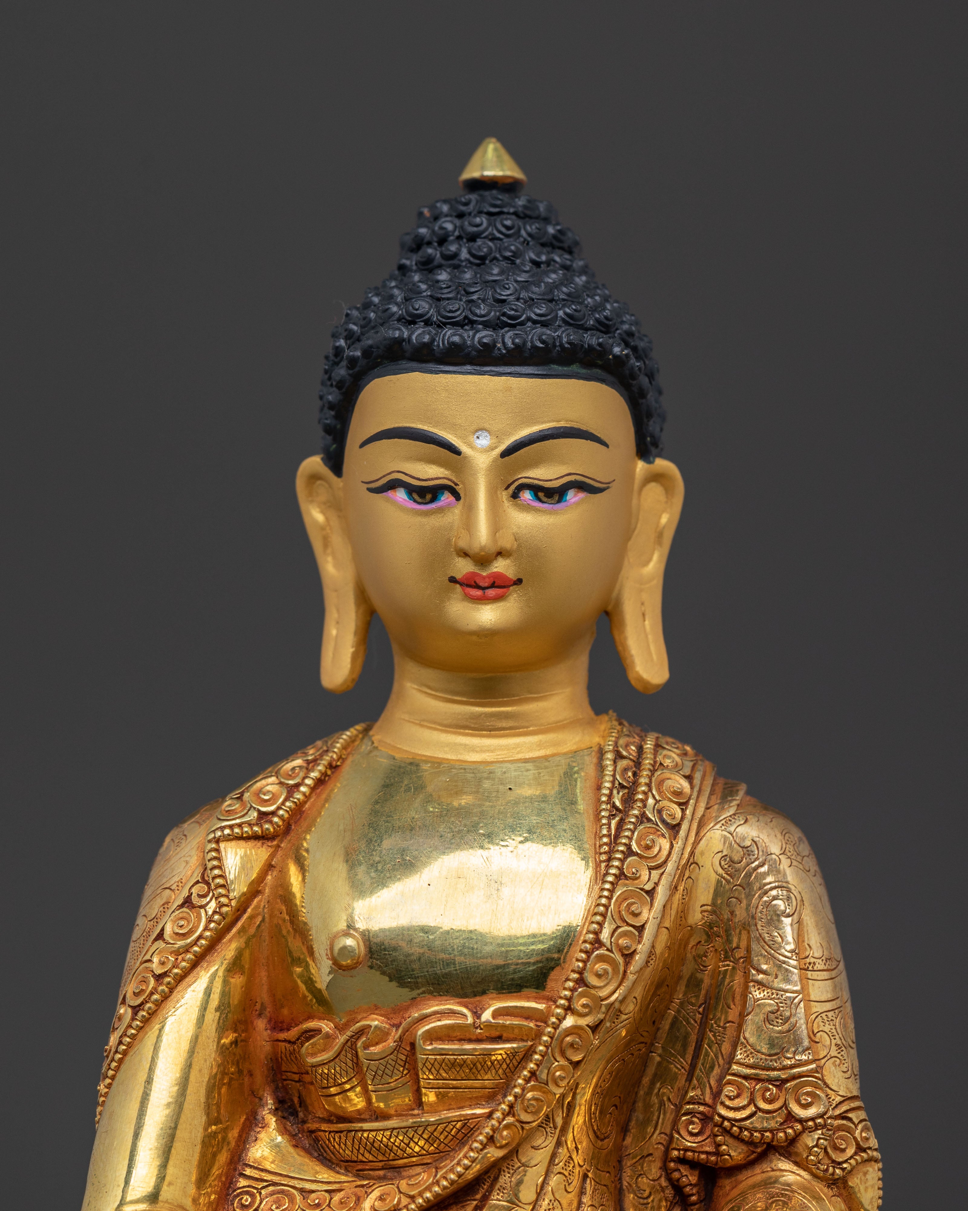 Handmade Amitabha Buddha Meditation Statue