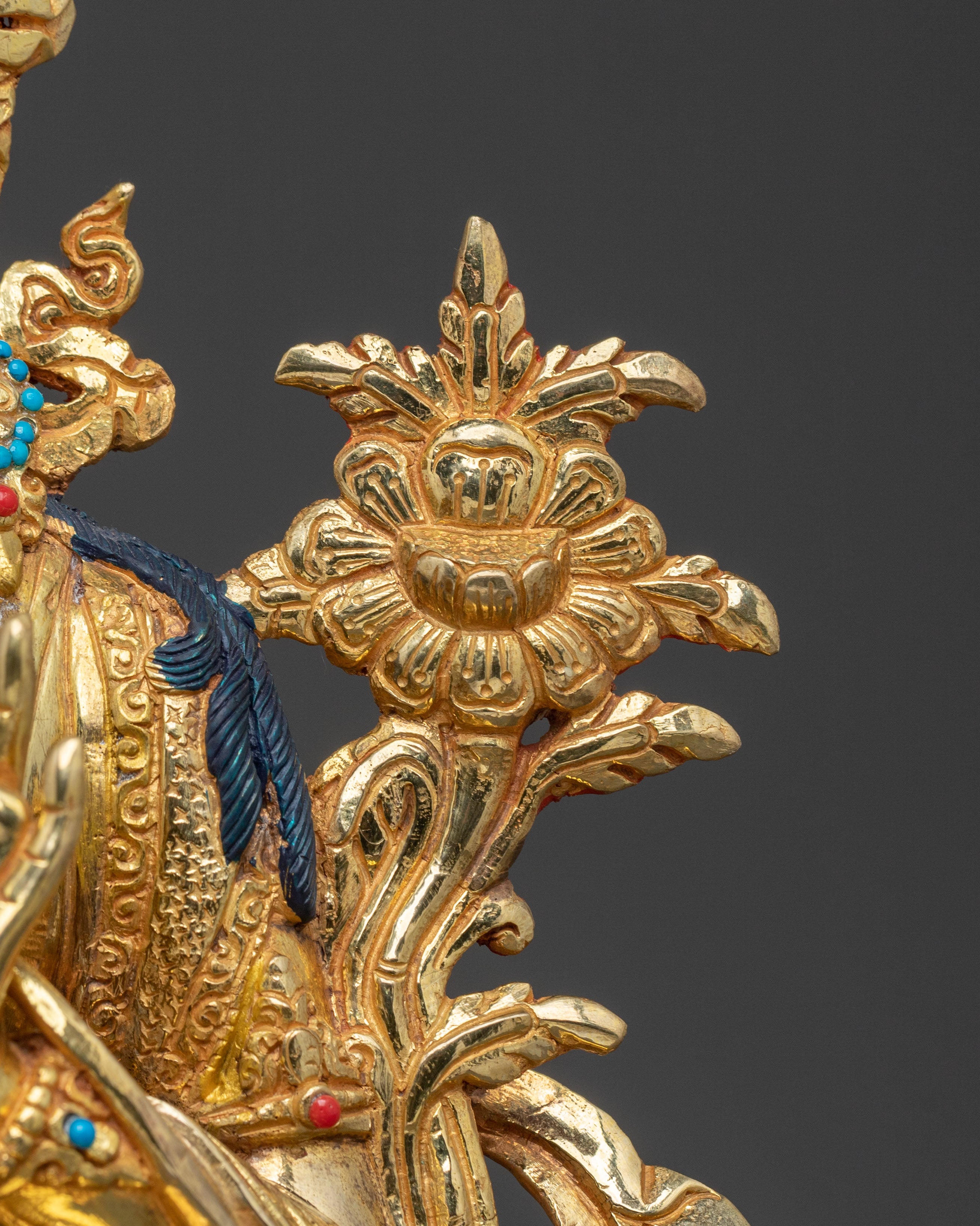 Green Tara Sacred Statue of Swift Protection | Divine Compassion Deity