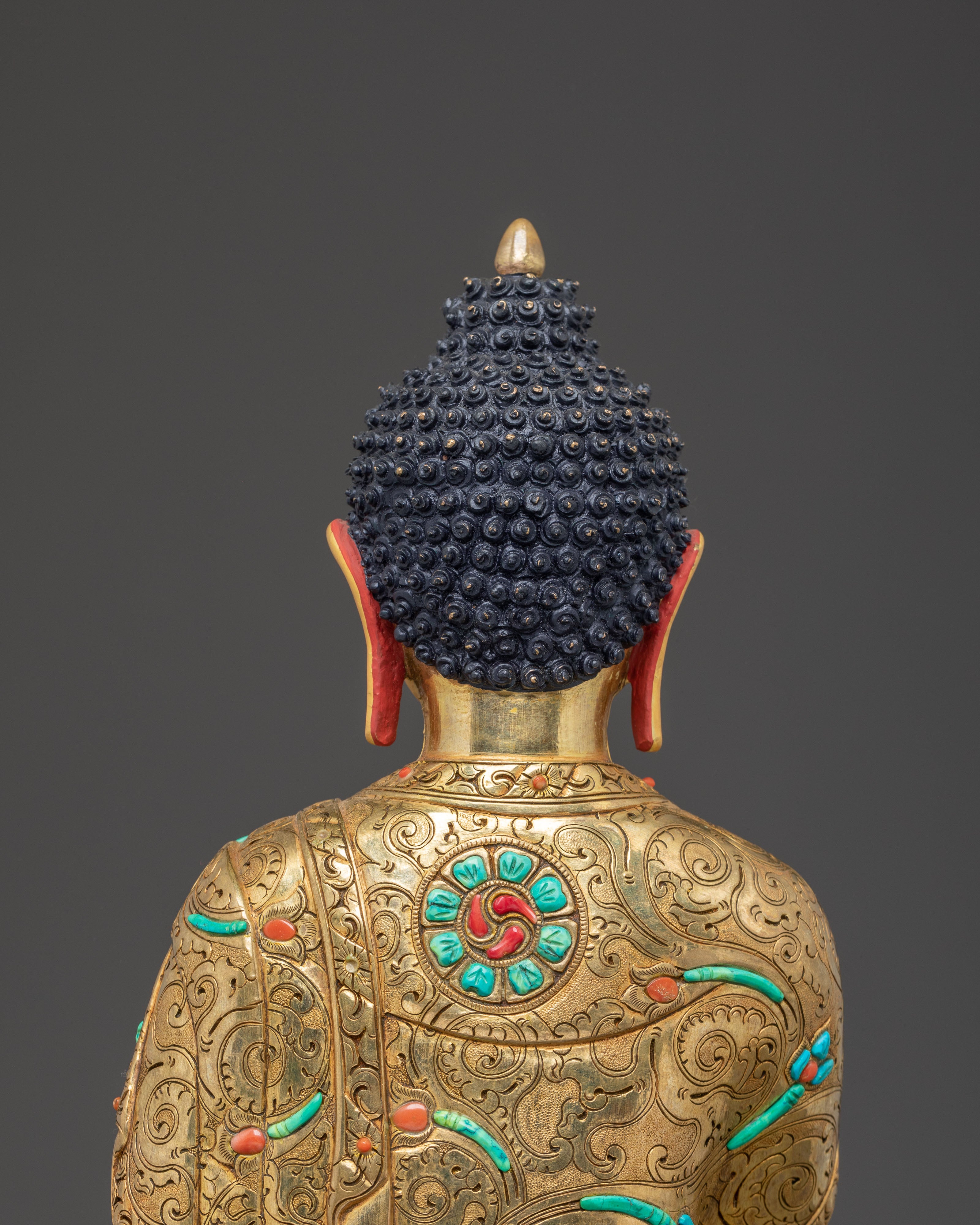 Handcrafted Golden Statue of Shakyamuni Buddha | Founder of Buddhism