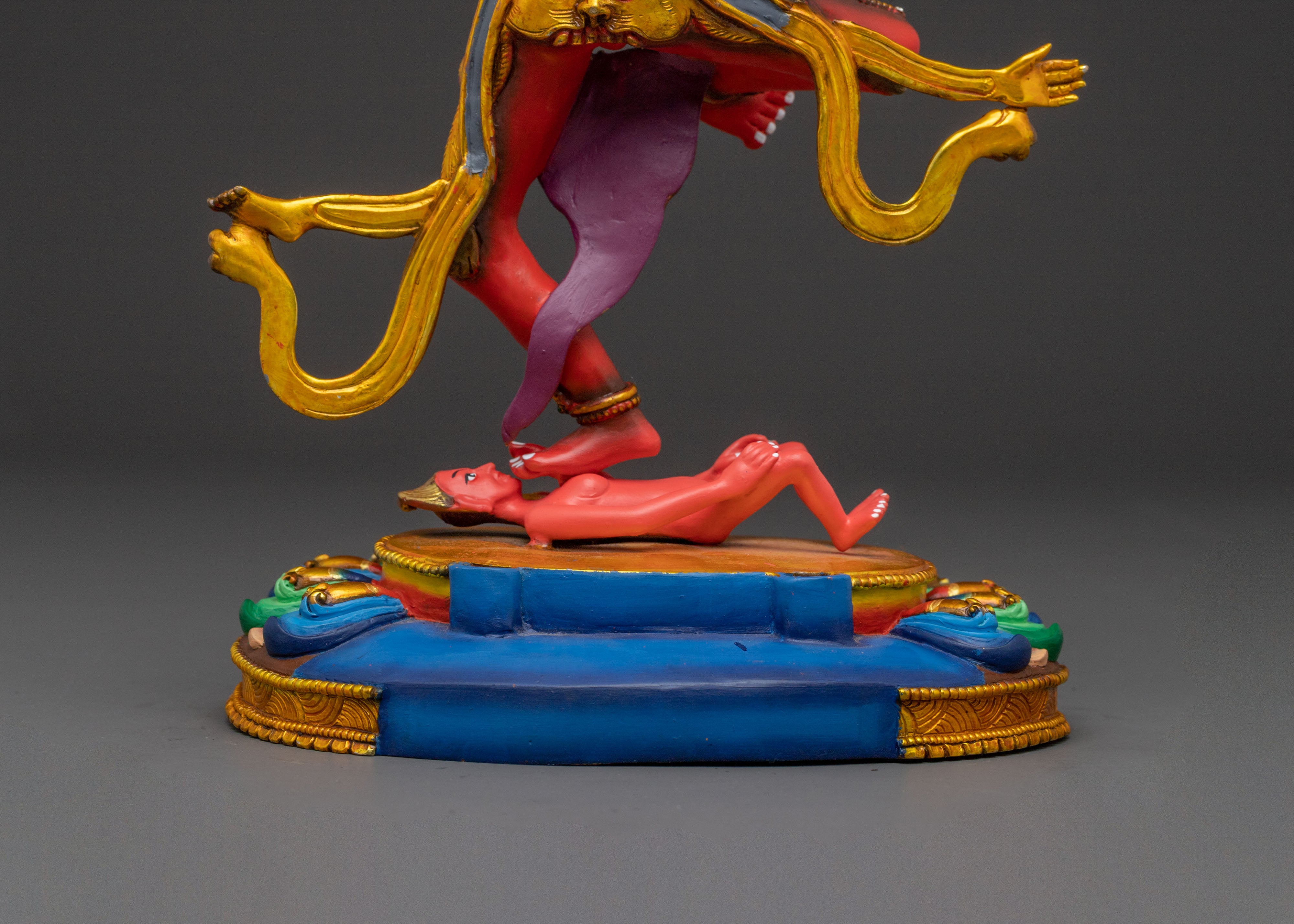 Guardian Troma Nagmo Spiritual Statue for Decor