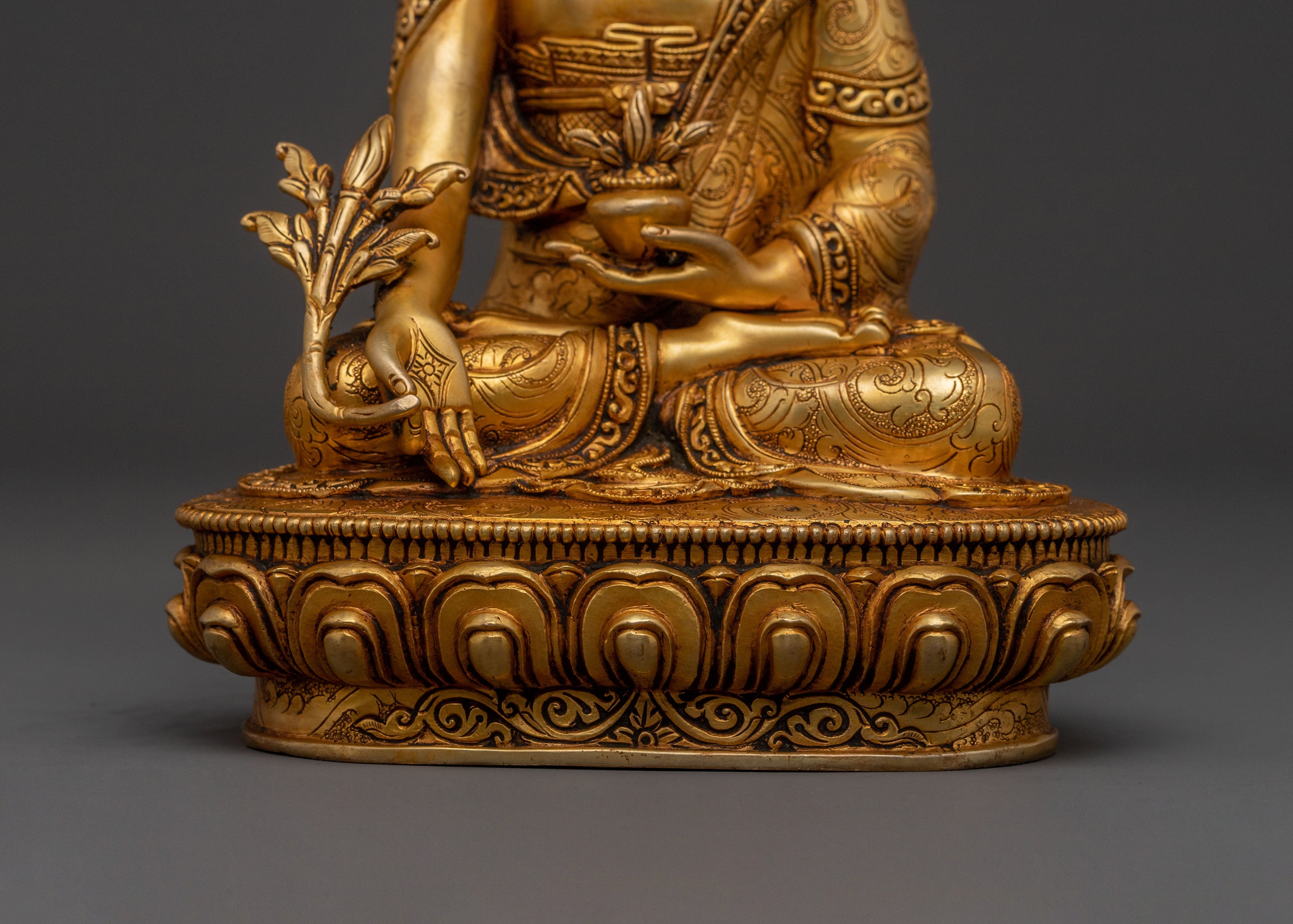 Healer Medicine Buddha Spiritual Statue for Altar