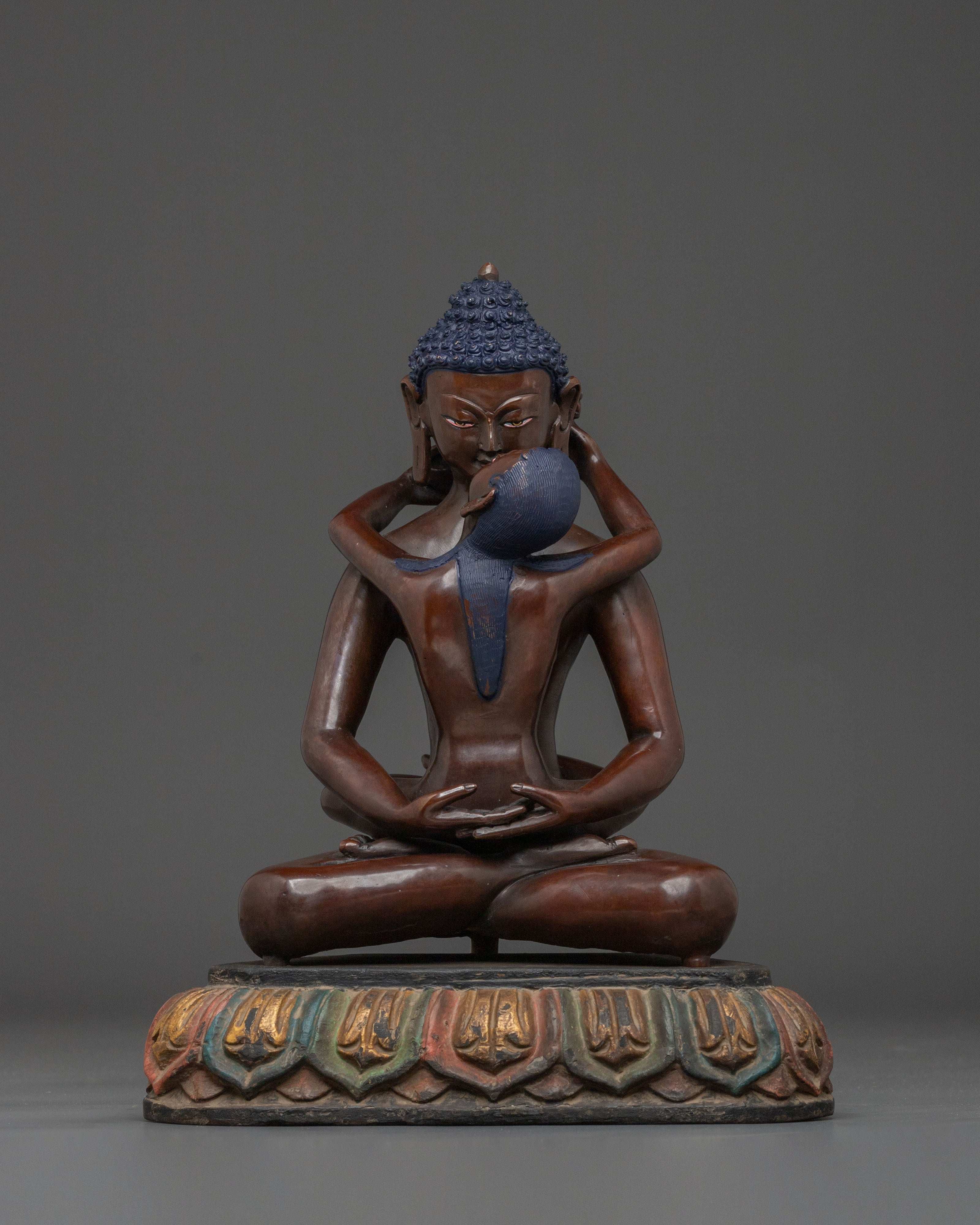 Samantabhadra Divine Figurine with Consort | Primordial Buddha