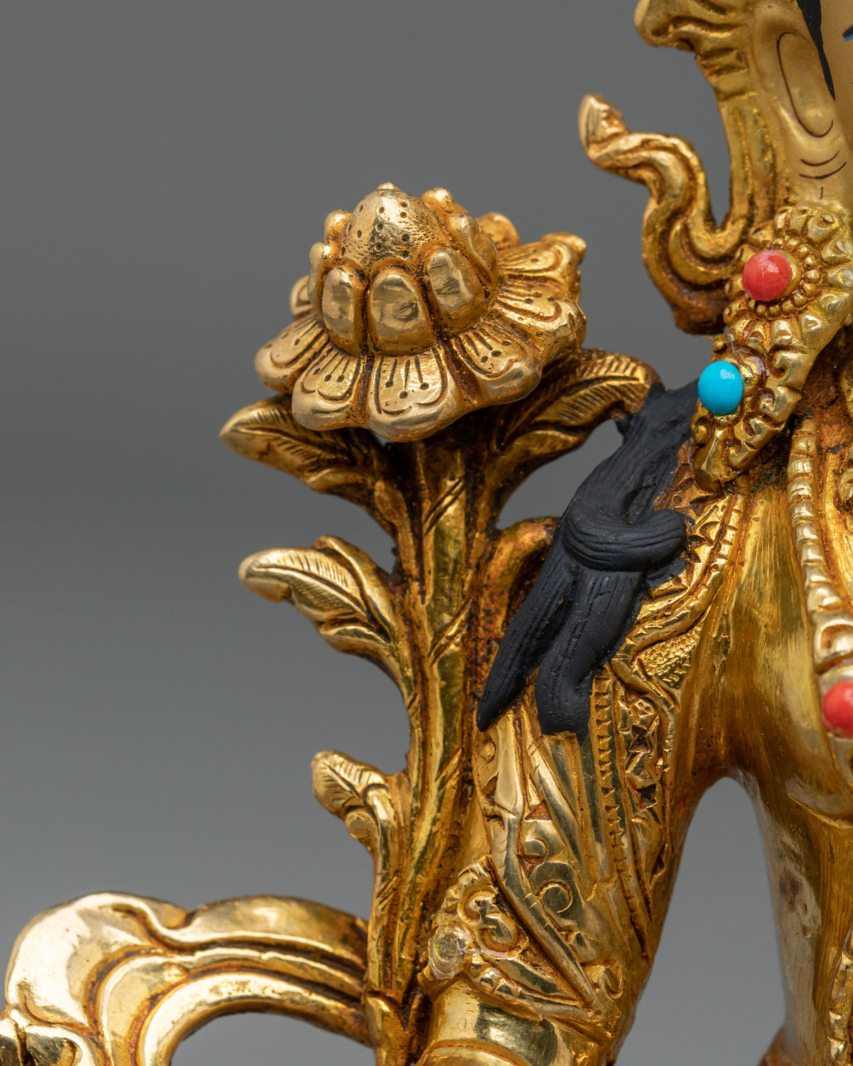 Green Tara Statue | Tibetan Buddhist Goddess Sculpture