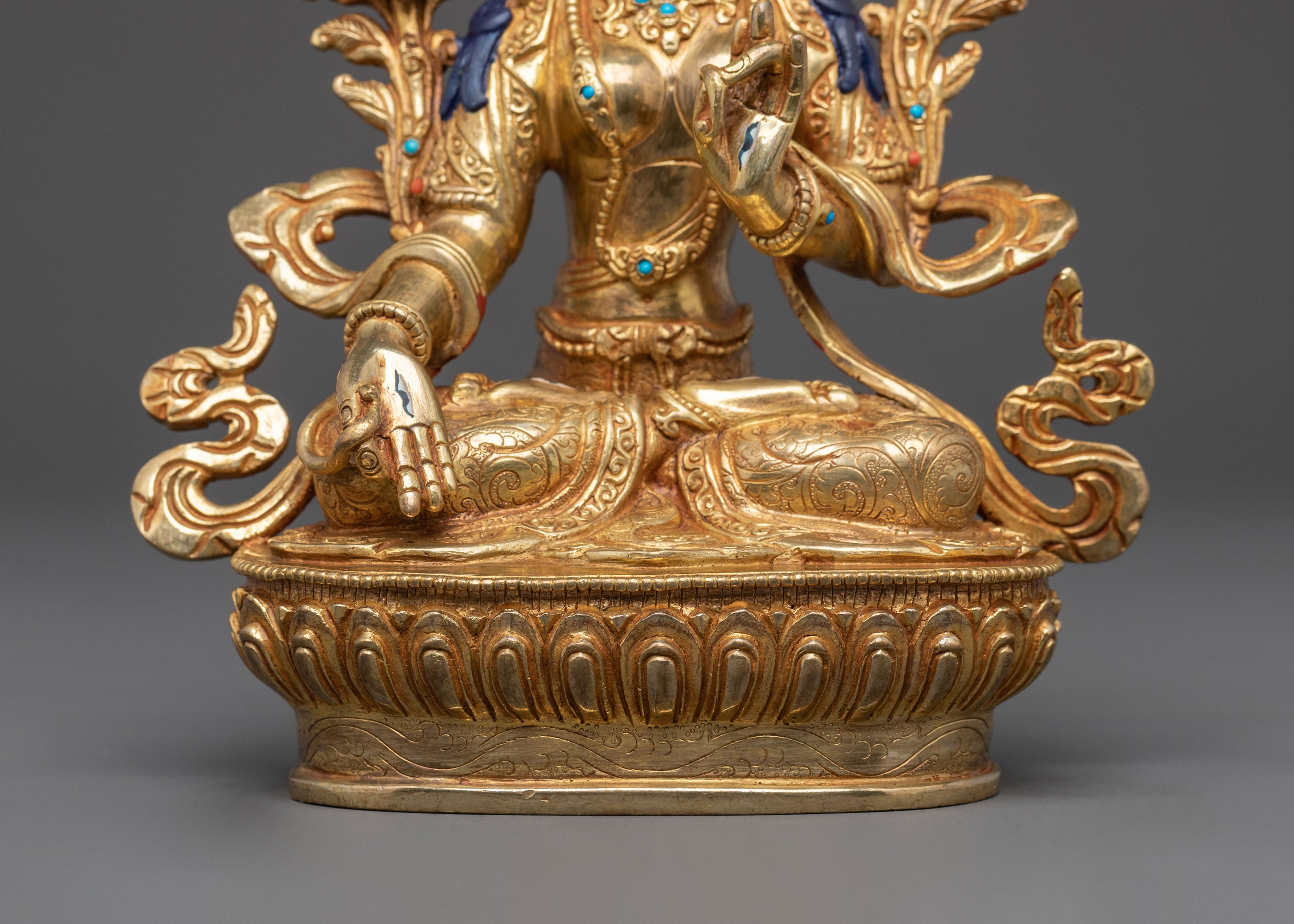 White Tara Statue of Serenity | Goddess of Compassion