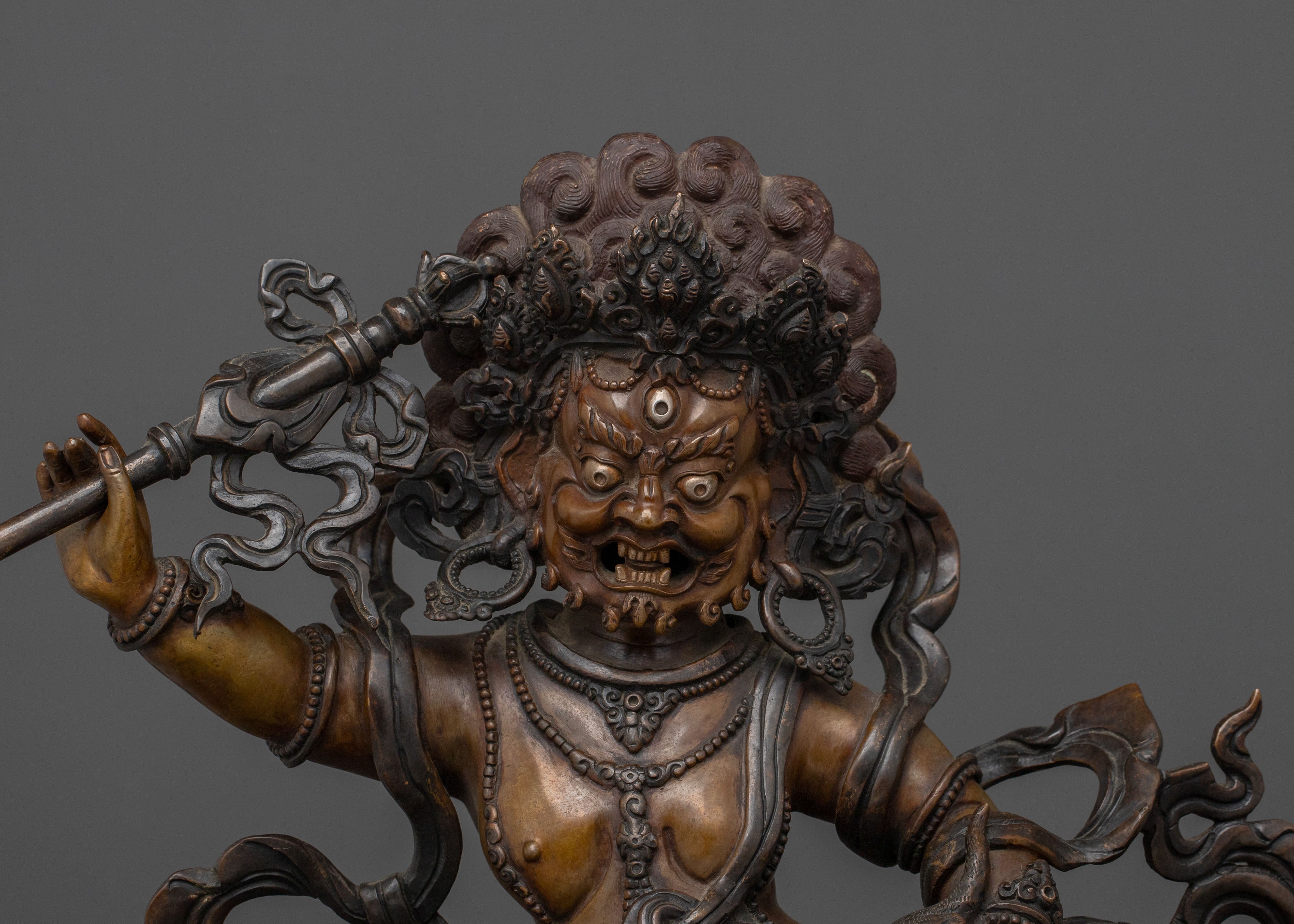 White Dzambhala Statue | Wealth God