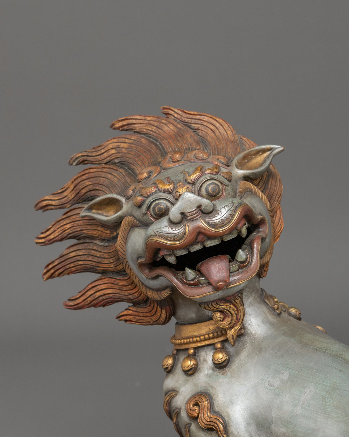 Namtoshe Copper Sculpture | Guardian King of Wealth and Protection