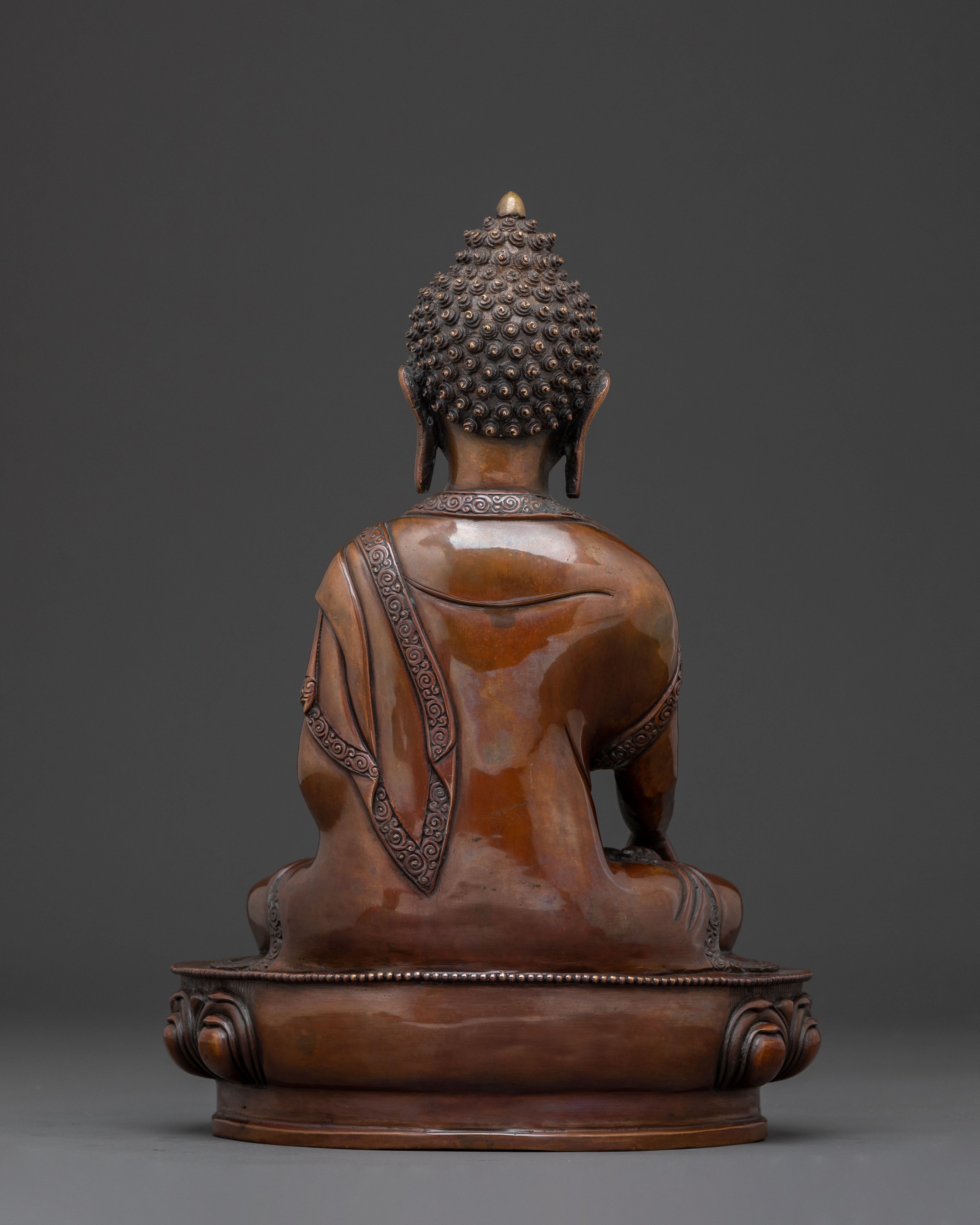 Shakyamuni Buddha Sacred Sculpture: Meditation Altar