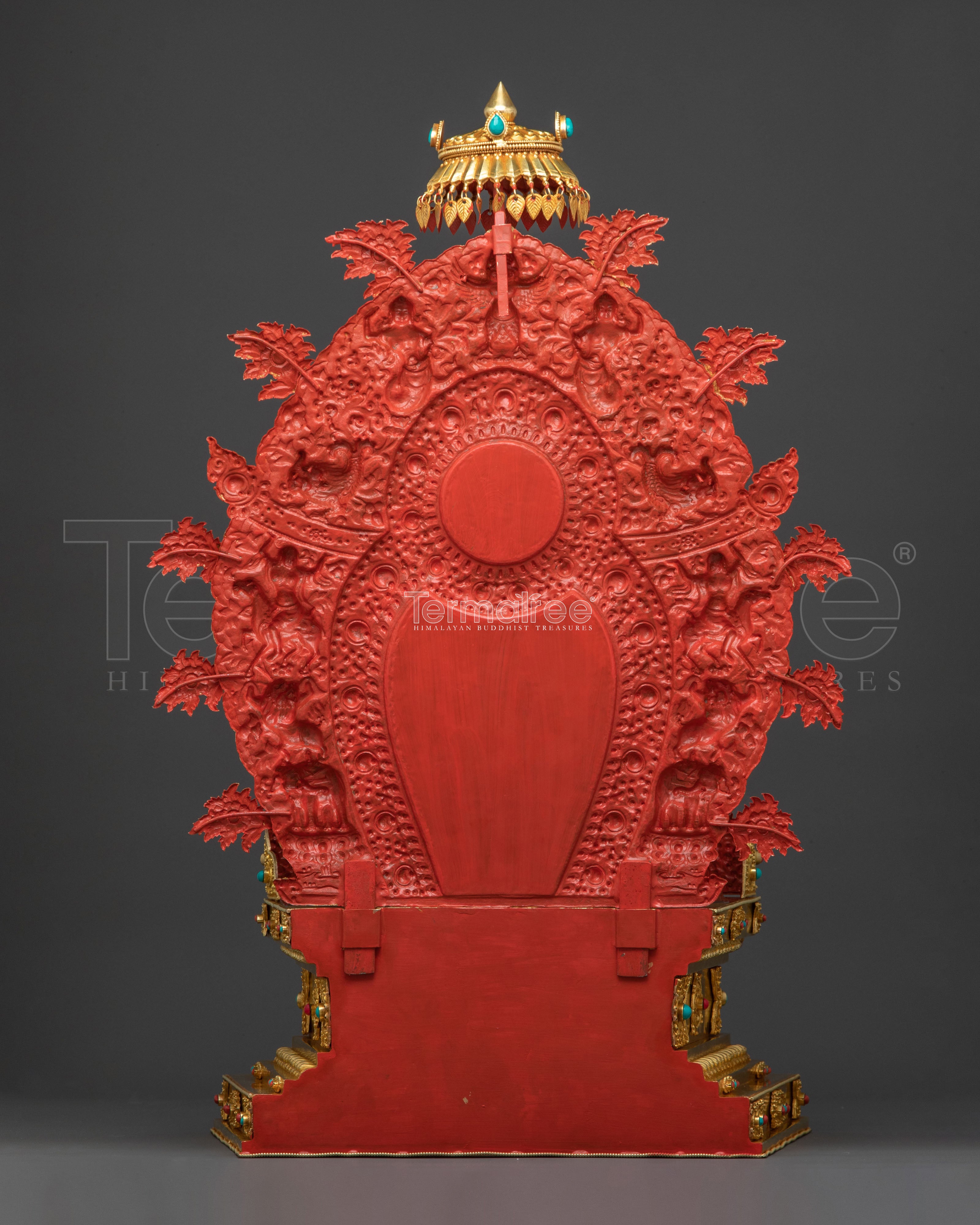 Seated Green Tara Goddess Sculpture | Compassion Goddess