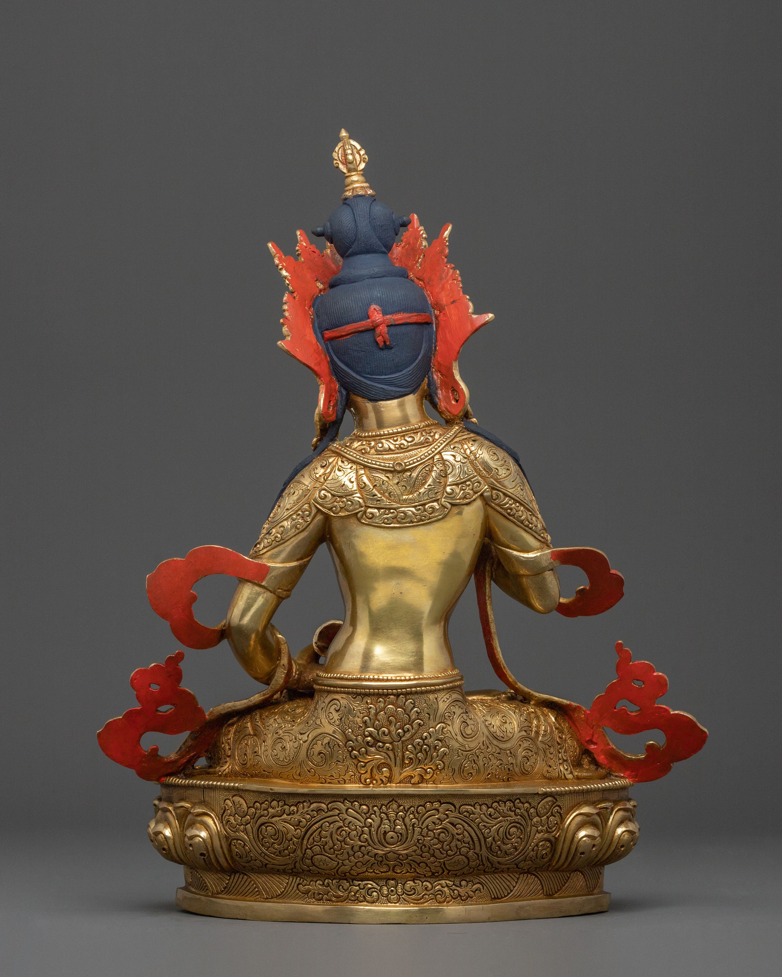 Vajrasattva Golden Statue | Spiritual Protection