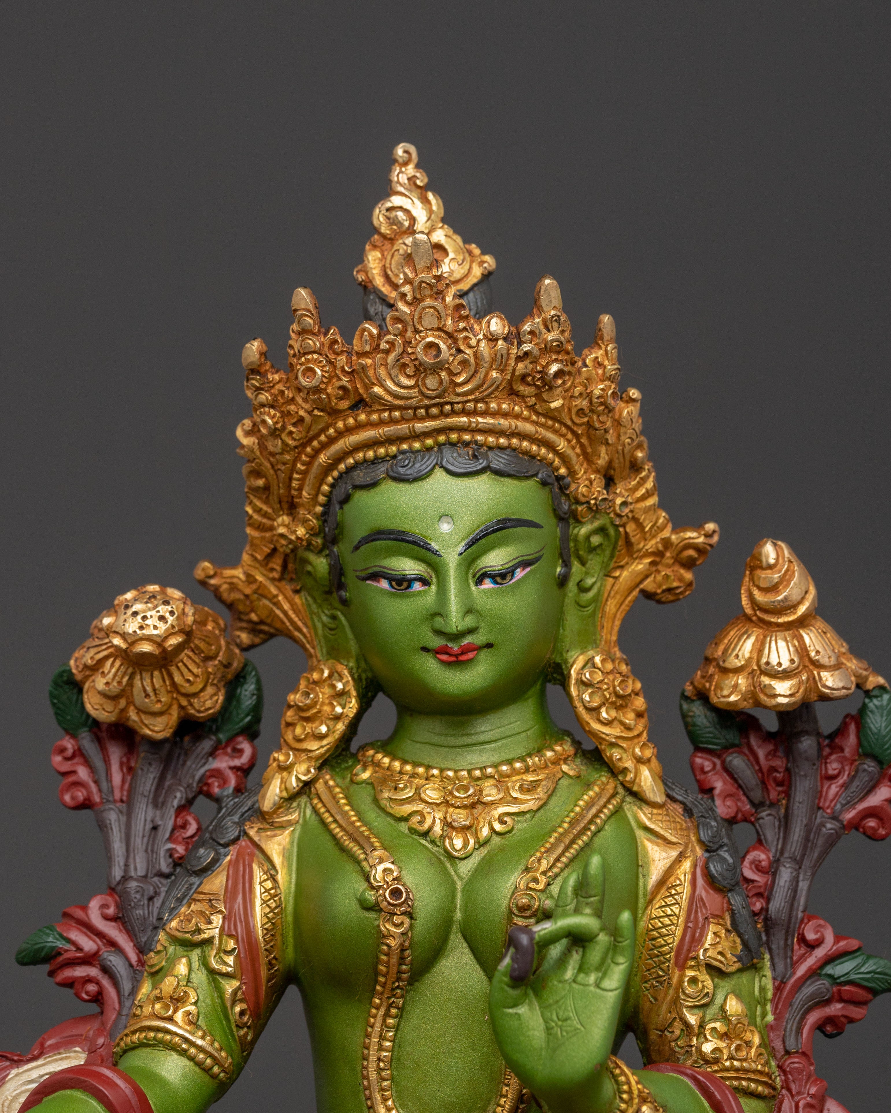 Green Tara Traditional Statue | Mother Figurine