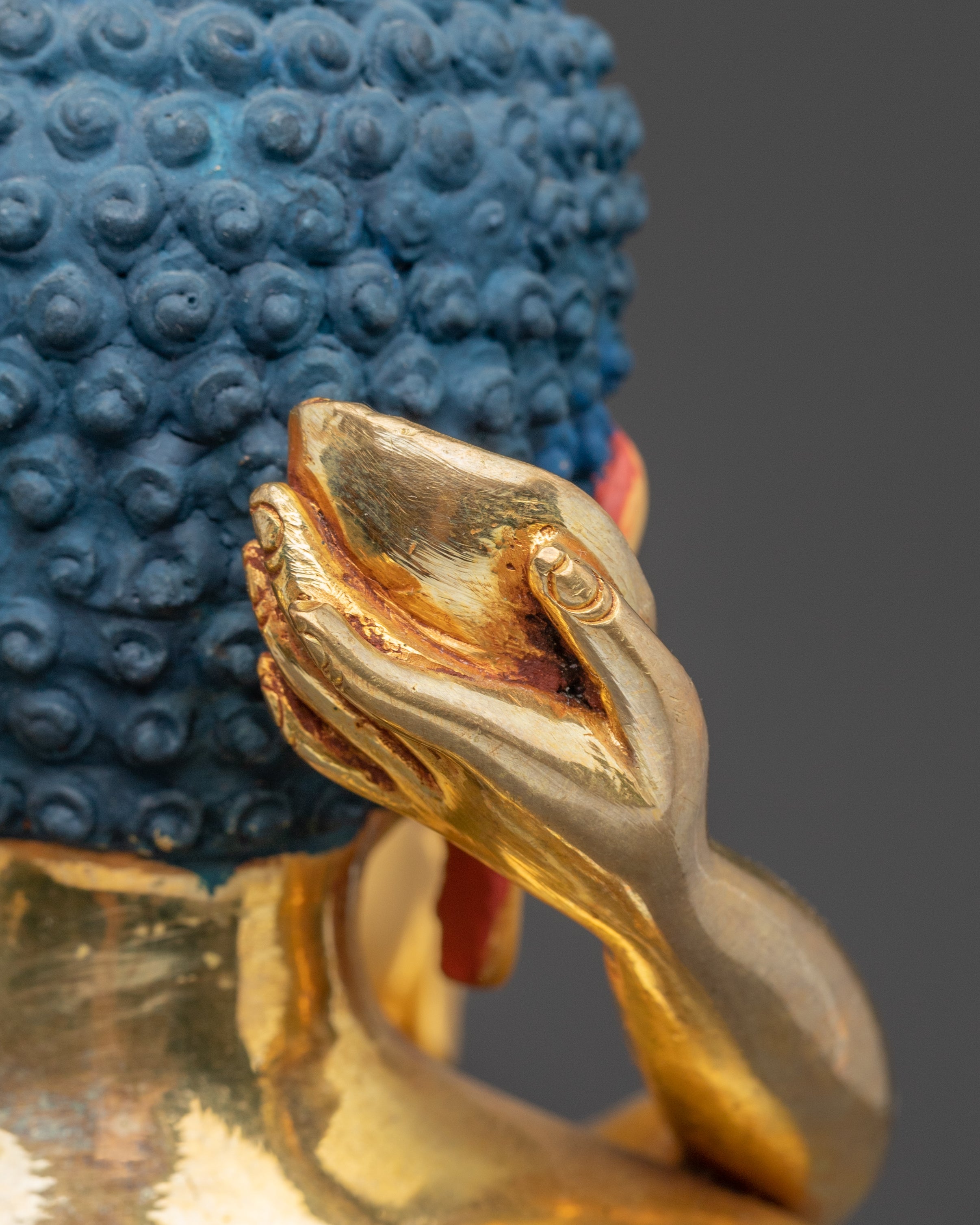 Statue of Buddha Samanthabhadra with Samanthabhadri