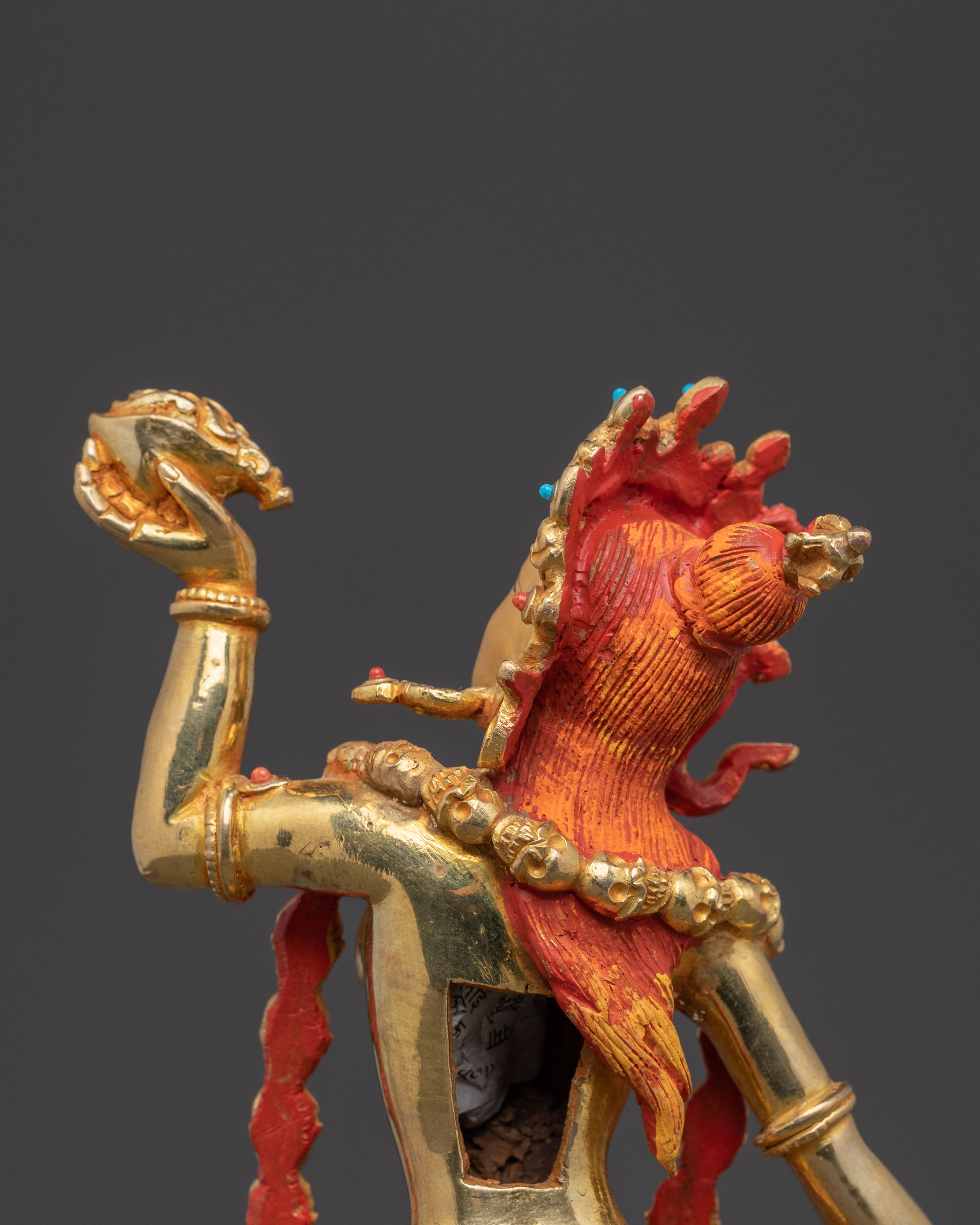 Vajrayogini Tantric Statue | Handcrafted 24K Gold Gilded Statue