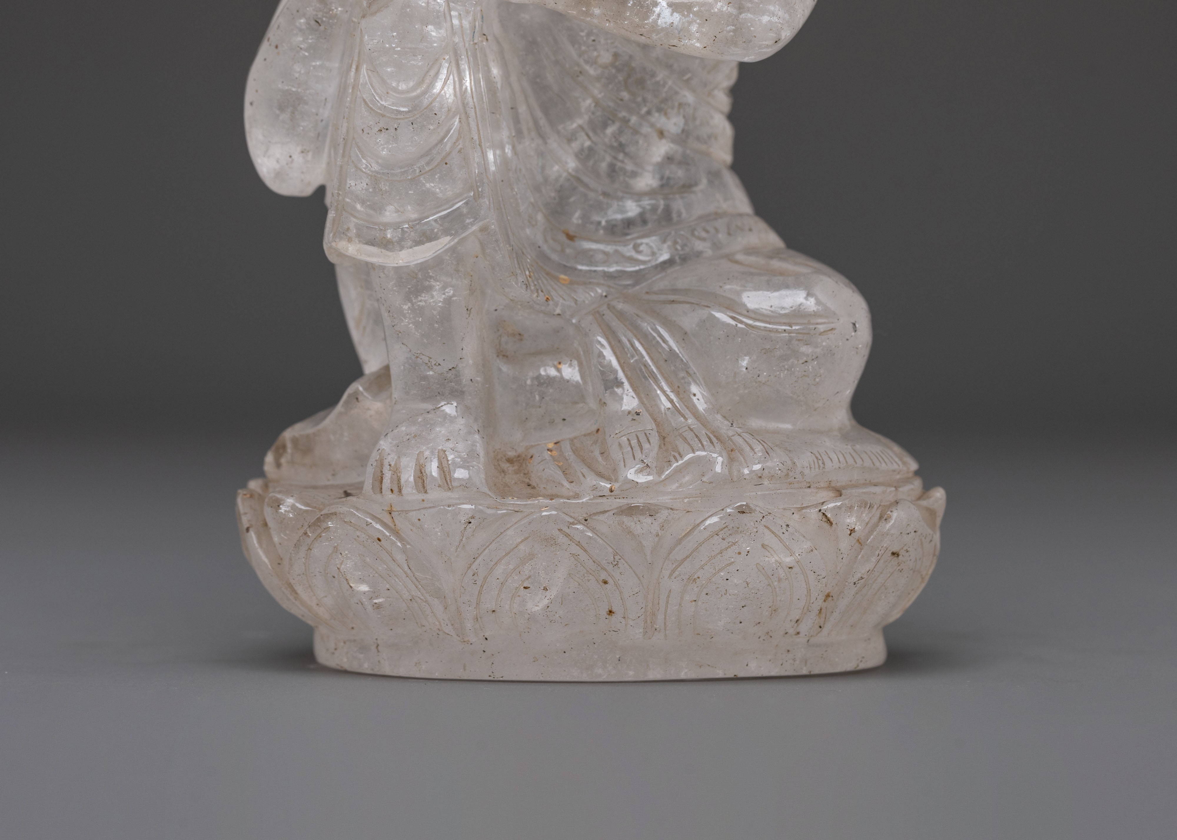 Buddha Statue | Luminous Crystal from Ganesh Himal