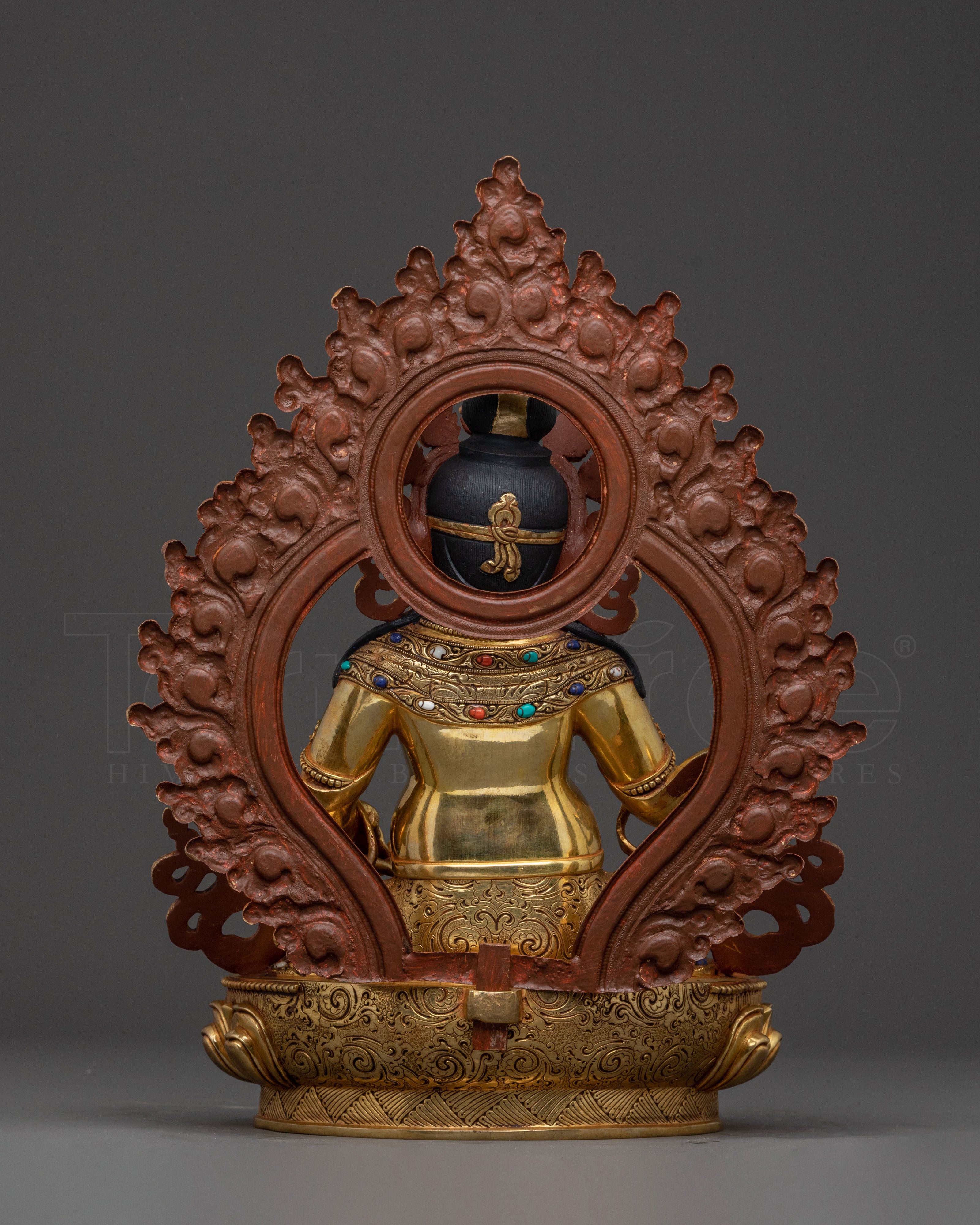 Golden Dzambhala Sacred Statue