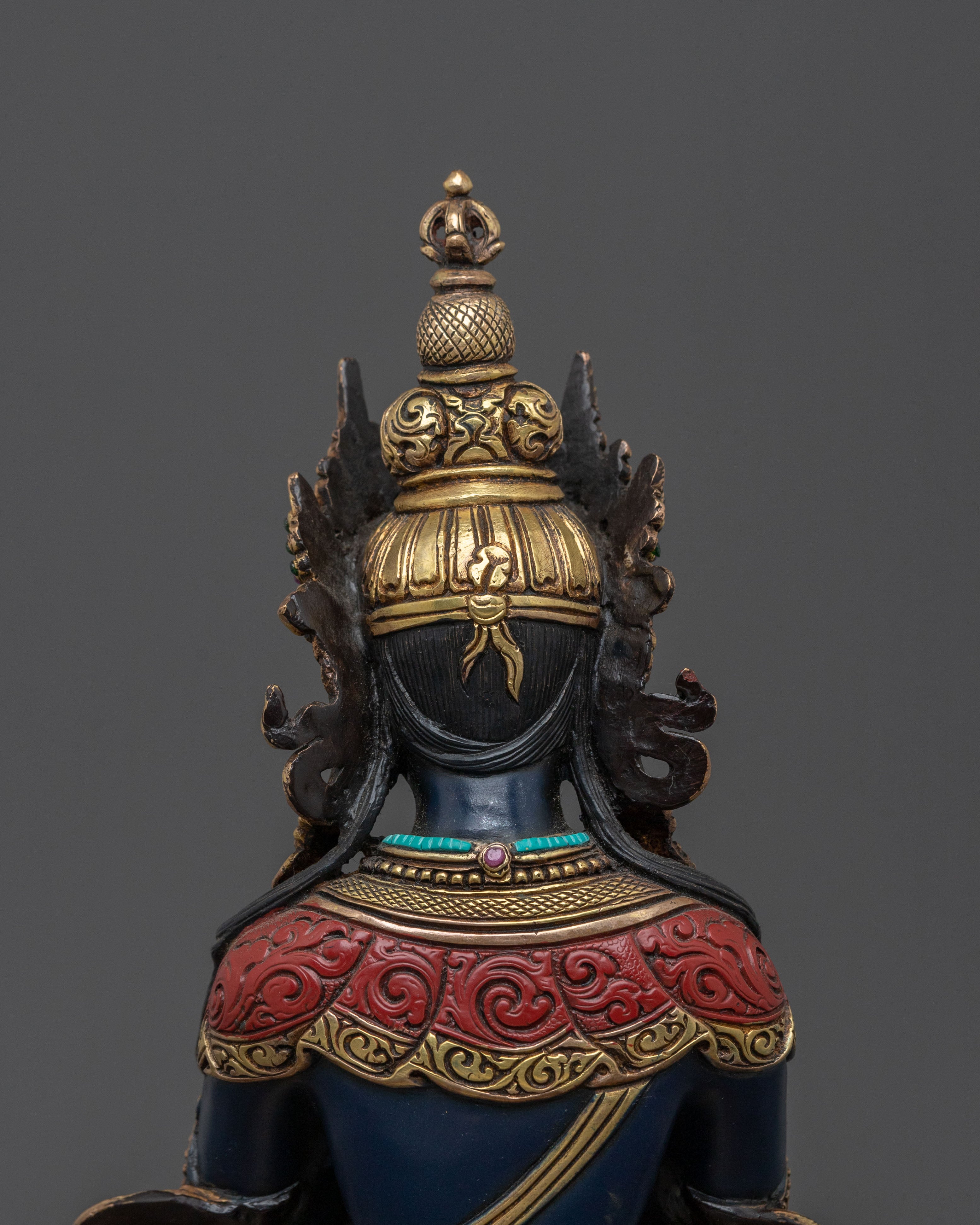 Handmade Vajradhara Buddhist Statue: Primordial Buddha