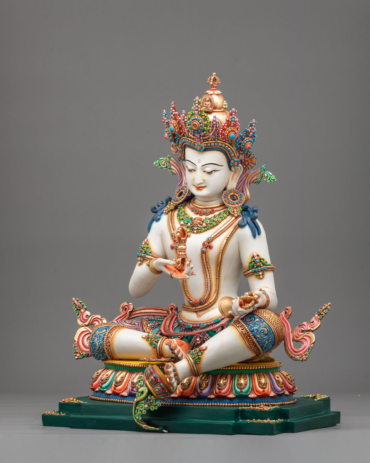 Vajrasattva Copper Figurine of Purification | Altar Decor