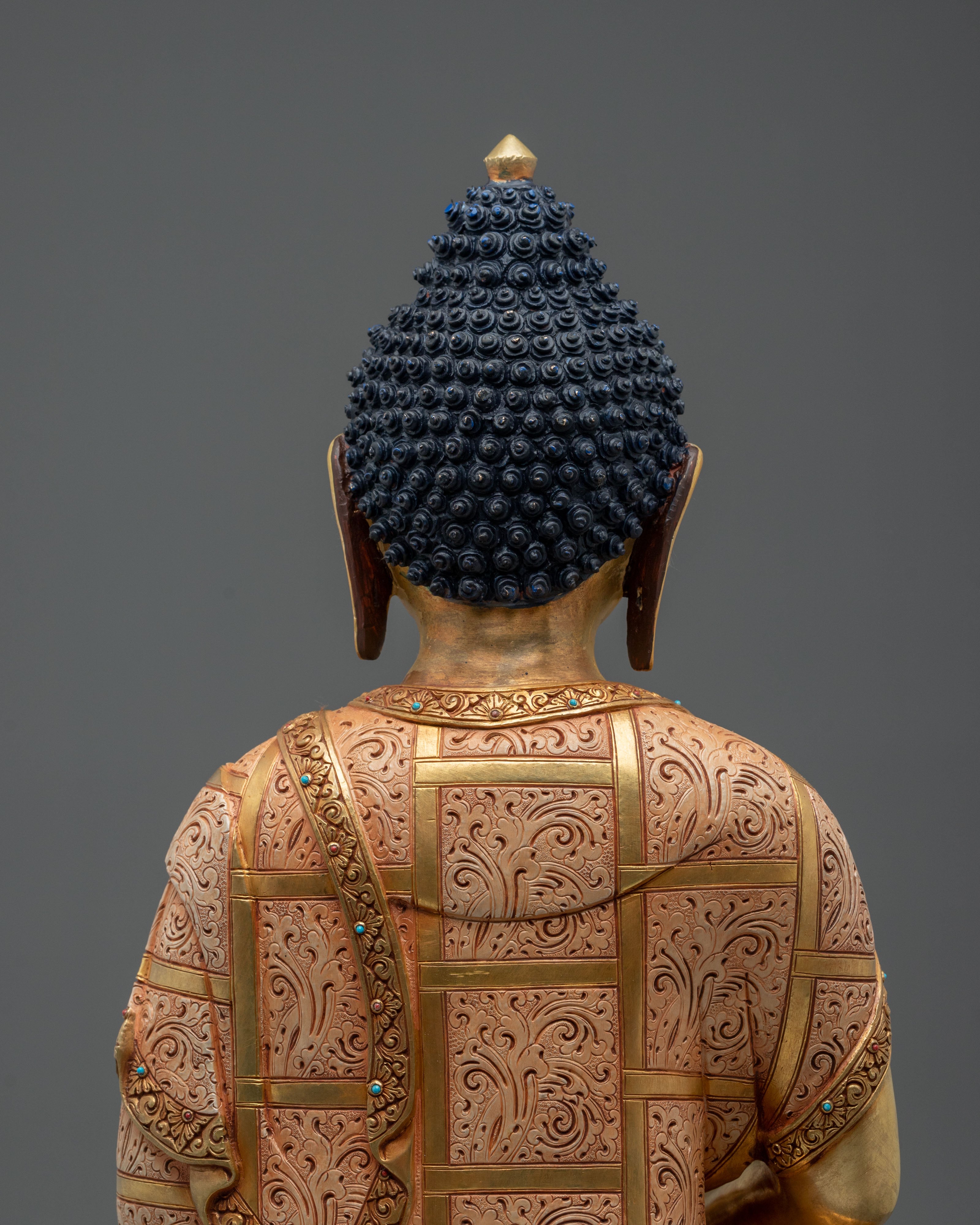 Amitabha Buddha Copper Statue | Tibetan Buddhist Figurine