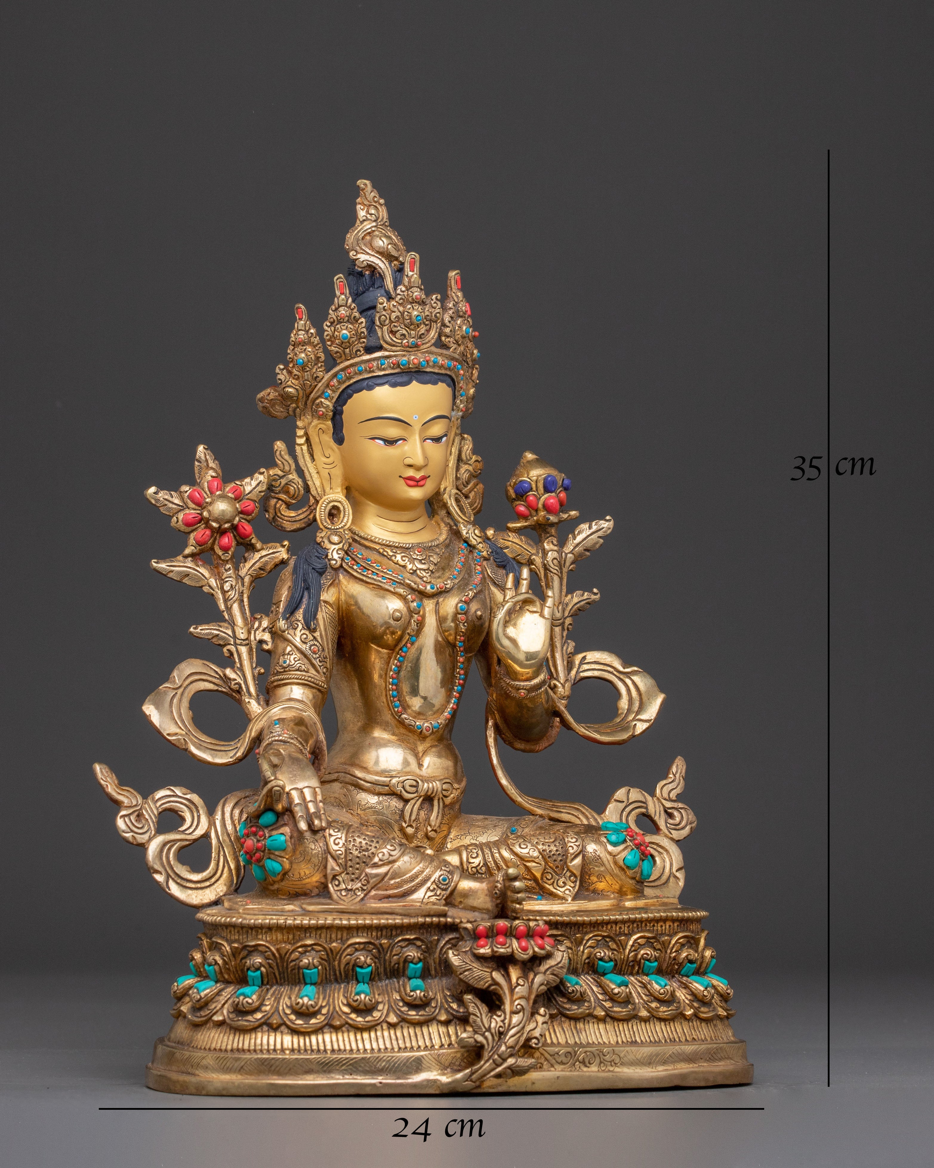 Sacred Shyama Tara Statue