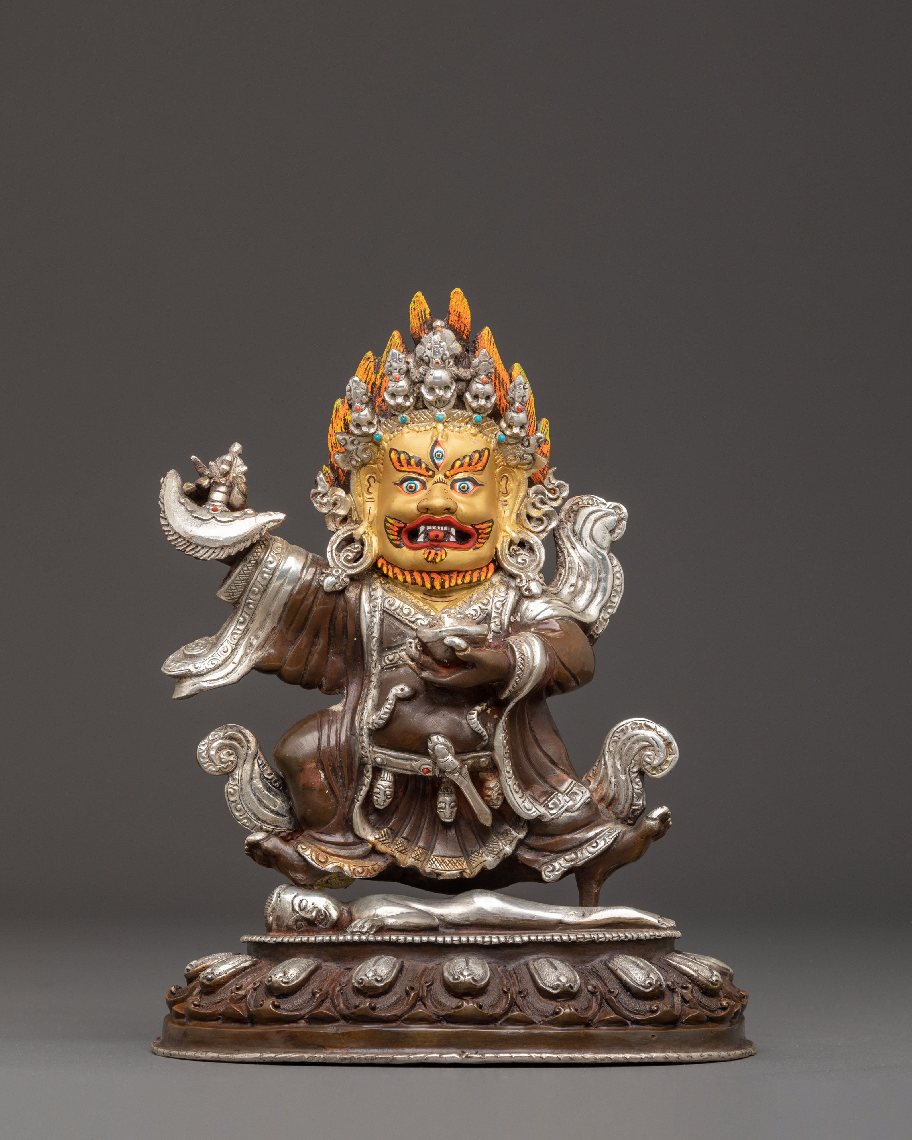 Statue of Mahakala Bernagchen | Protector of the Nyingma Lineage