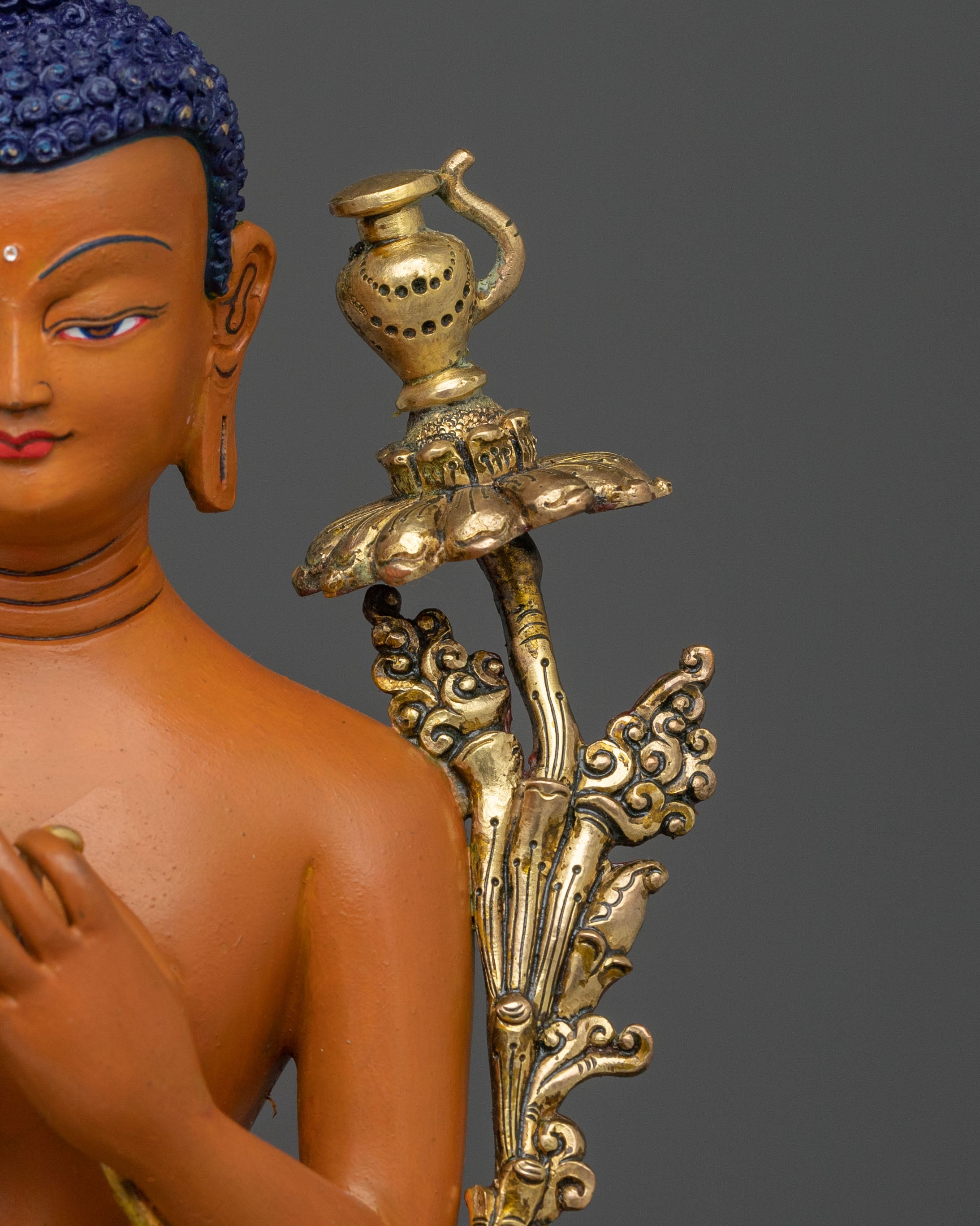 Handmade Maitreya Buddha Sculpture | Tibetan Buddhist Statue