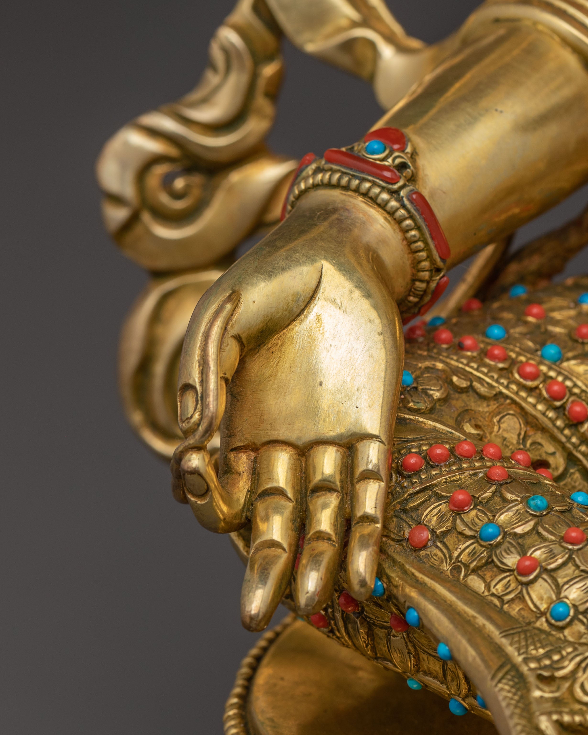 Mother Green Tara Sacred Statue | Spiritual Serenity