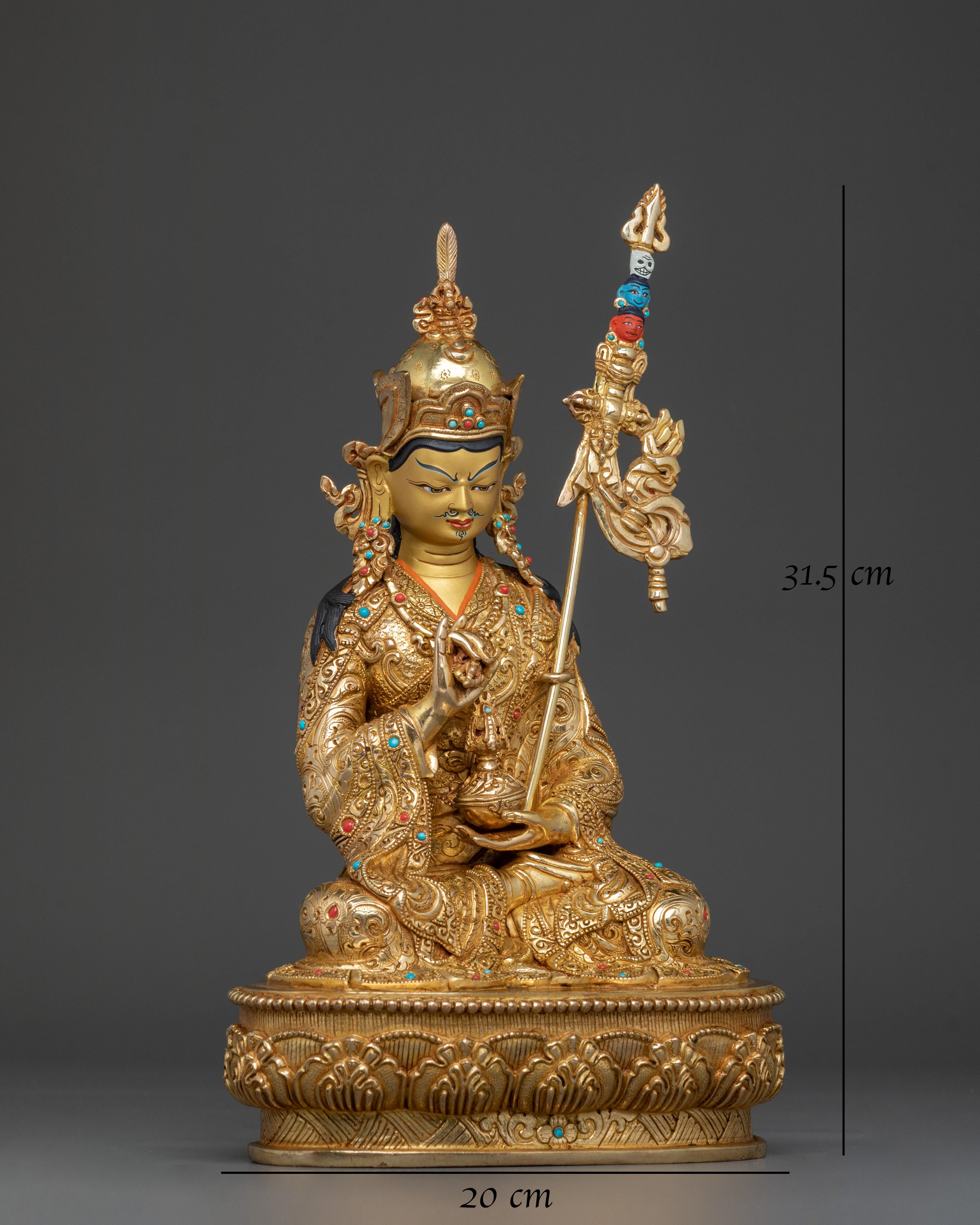 Guru Tsokye Dorje Statue | Tibetan Buddhist Master