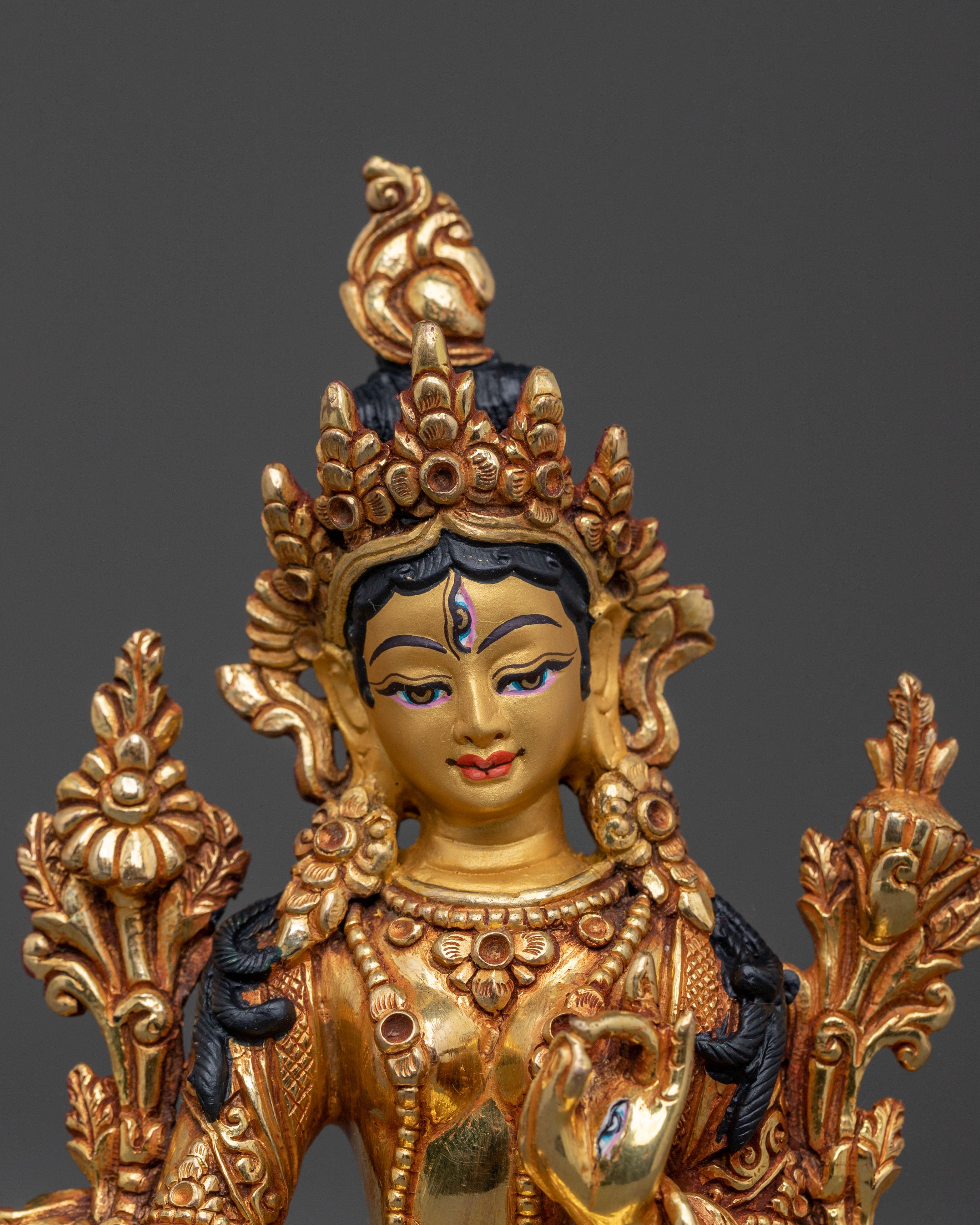 Handcrafted White Tara Statue | Healing Compassion