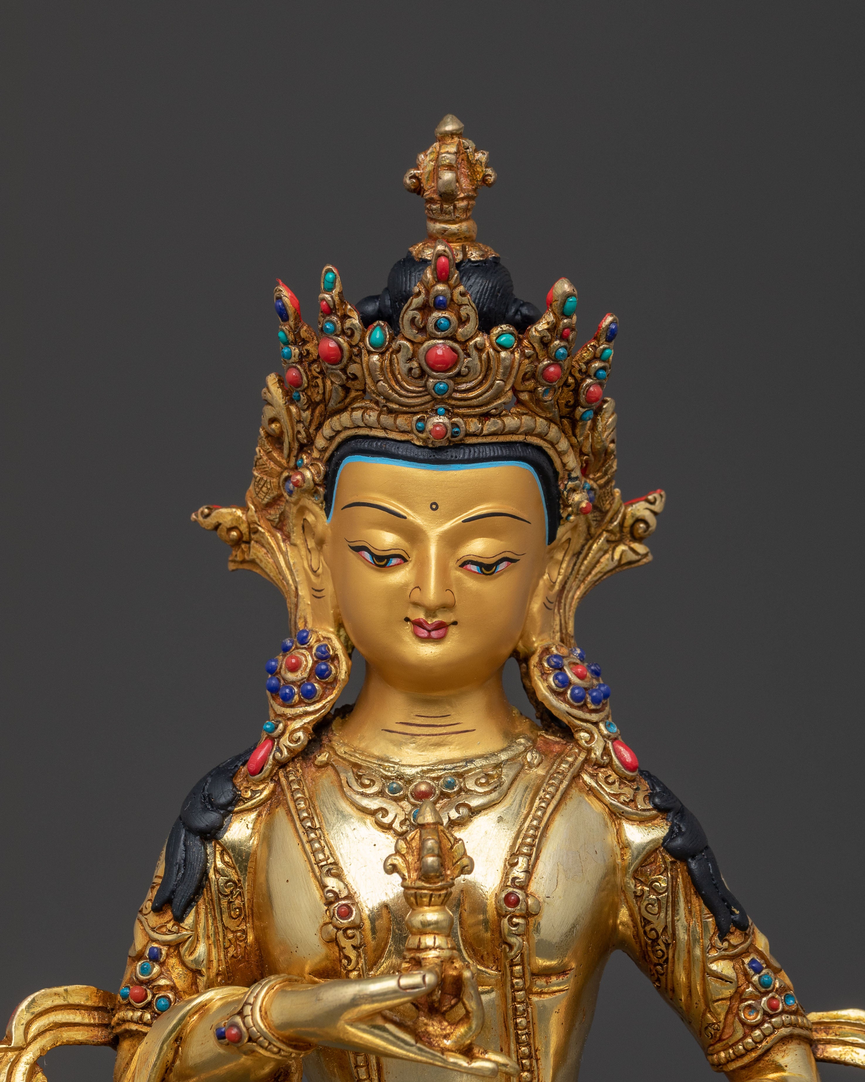 Sacred Vajrasattva Buddha Statue Decor | Home Altar Decor