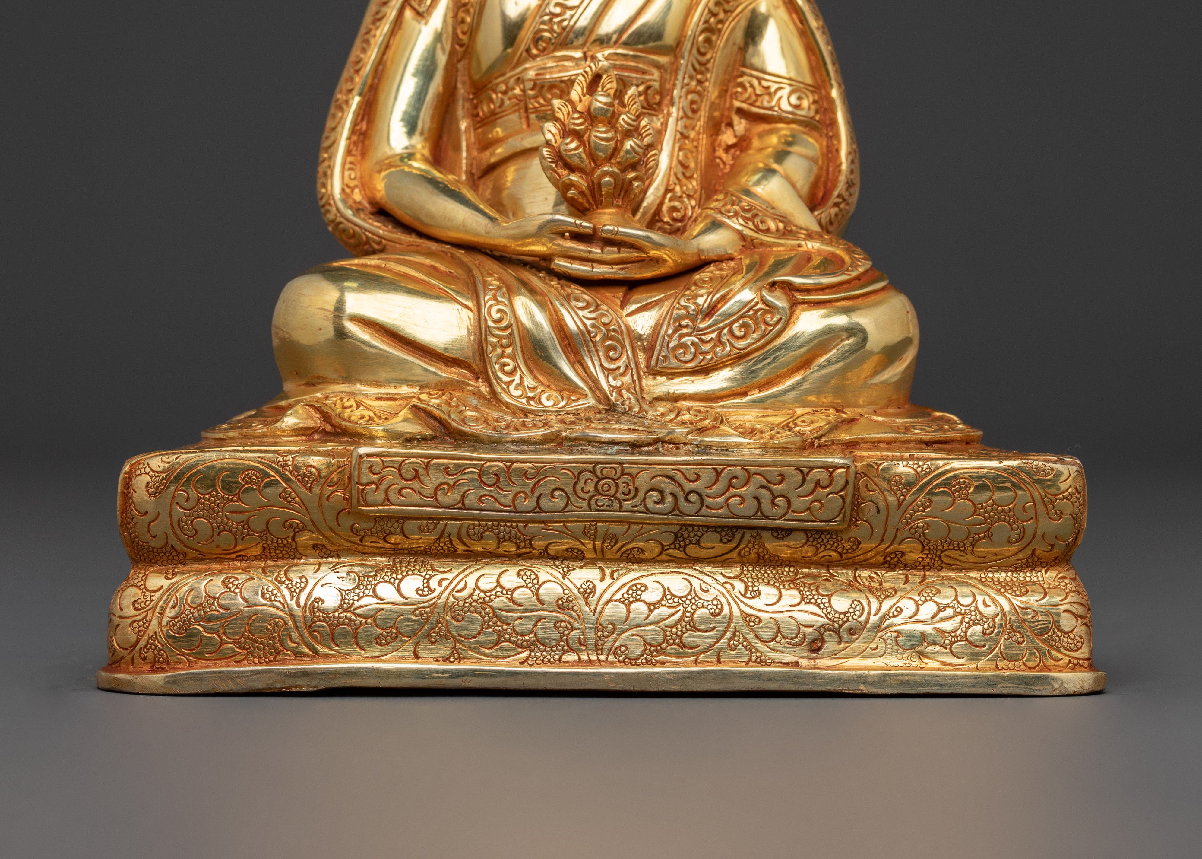 Handcrafted Kagyu Master Statue Set | Divine Figures