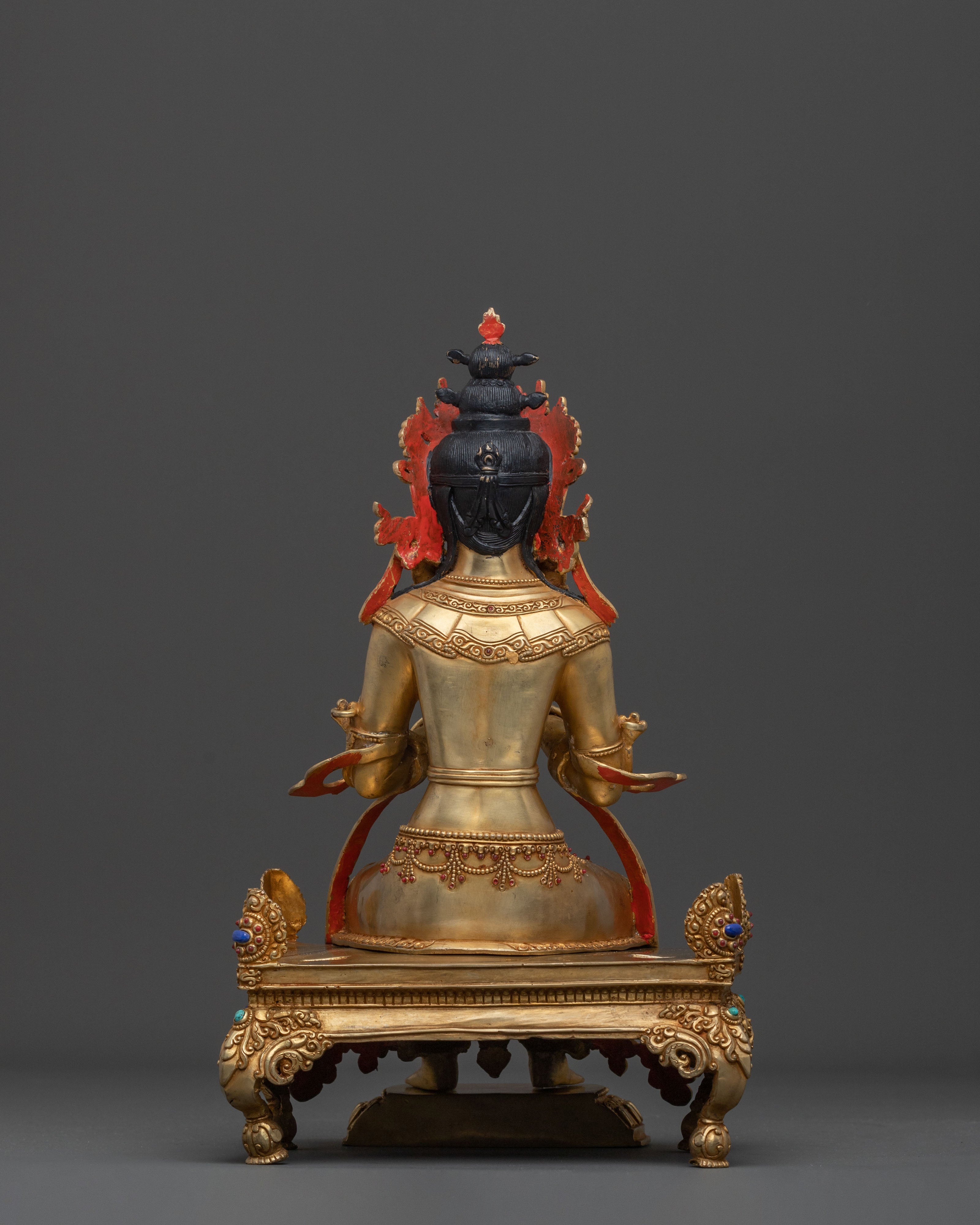 Buddha from Future Maitreya Statue in Pure 24K Gold