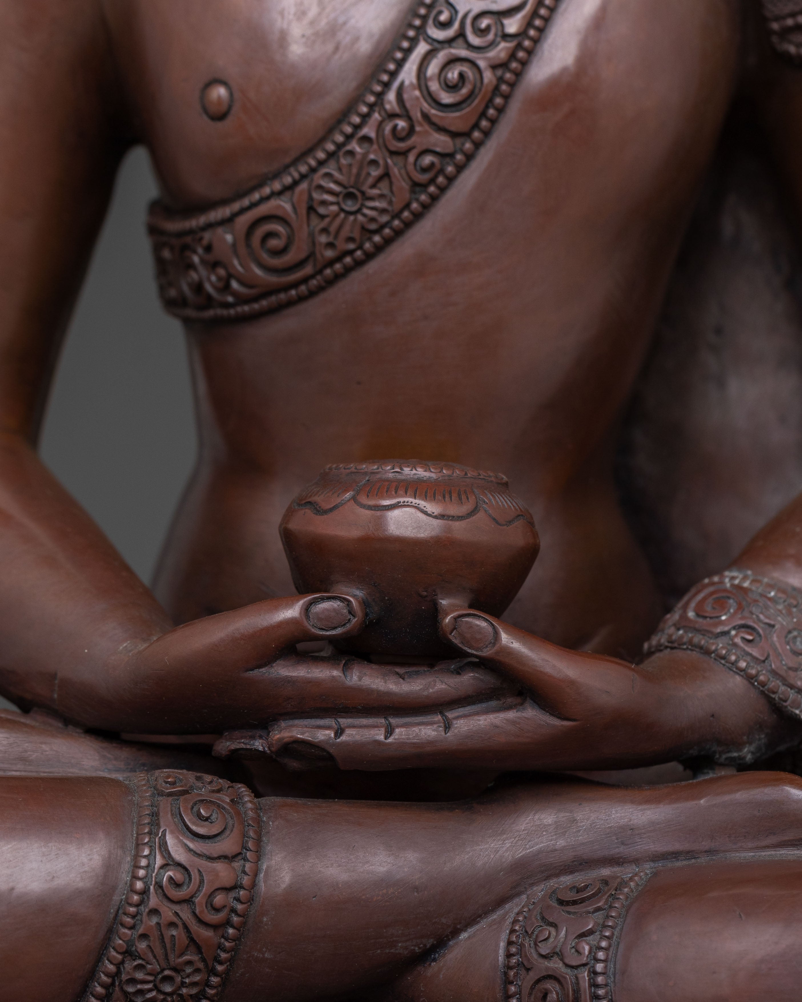 Dhyani Buddha Amitabha Handcrafted Statue | Buddhist Artwork