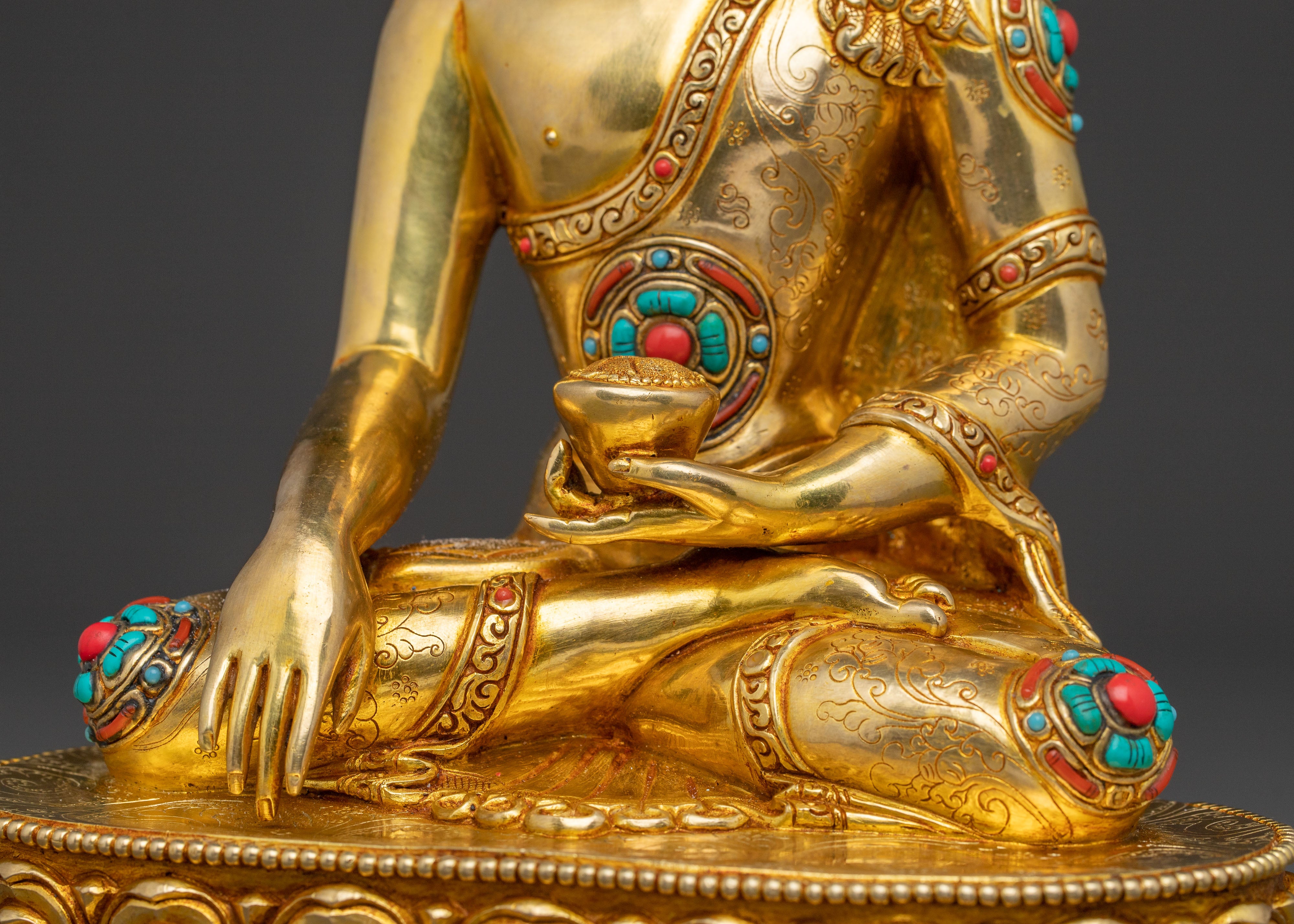 Buddha Shakyamuni Dharma Statue | Historical Buddha of Wisdom