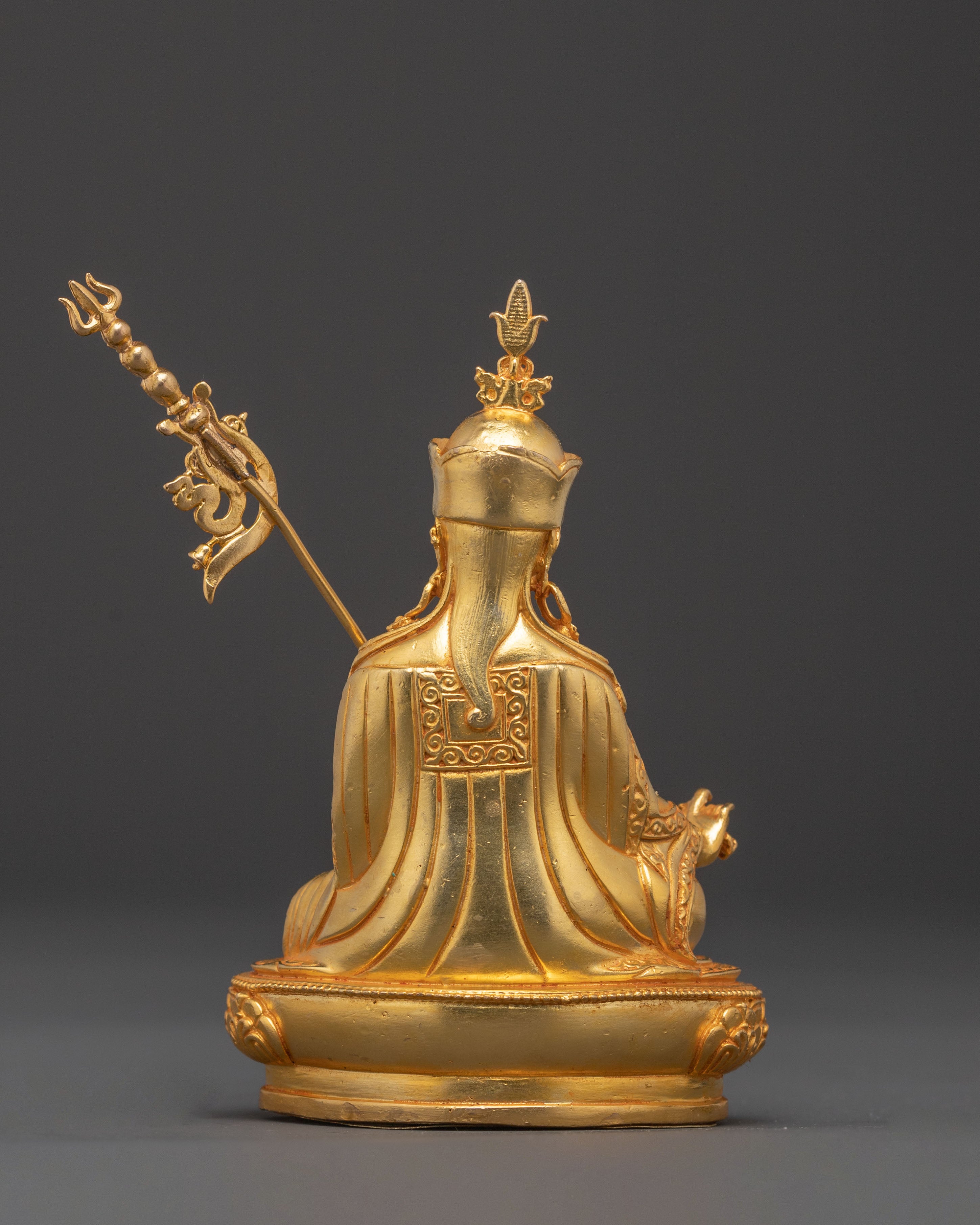 Handcrafted Guru Rinpoche Statue | Lotus Born Master