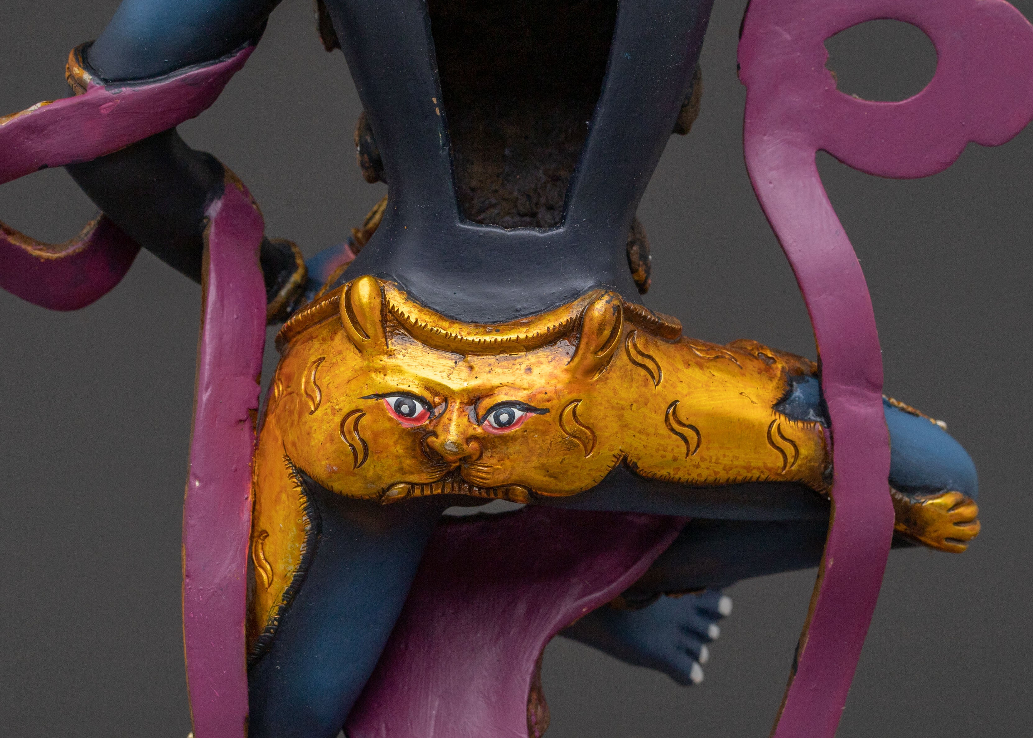Simhamukha Wrathful Deity Statue | Spiritual Figure