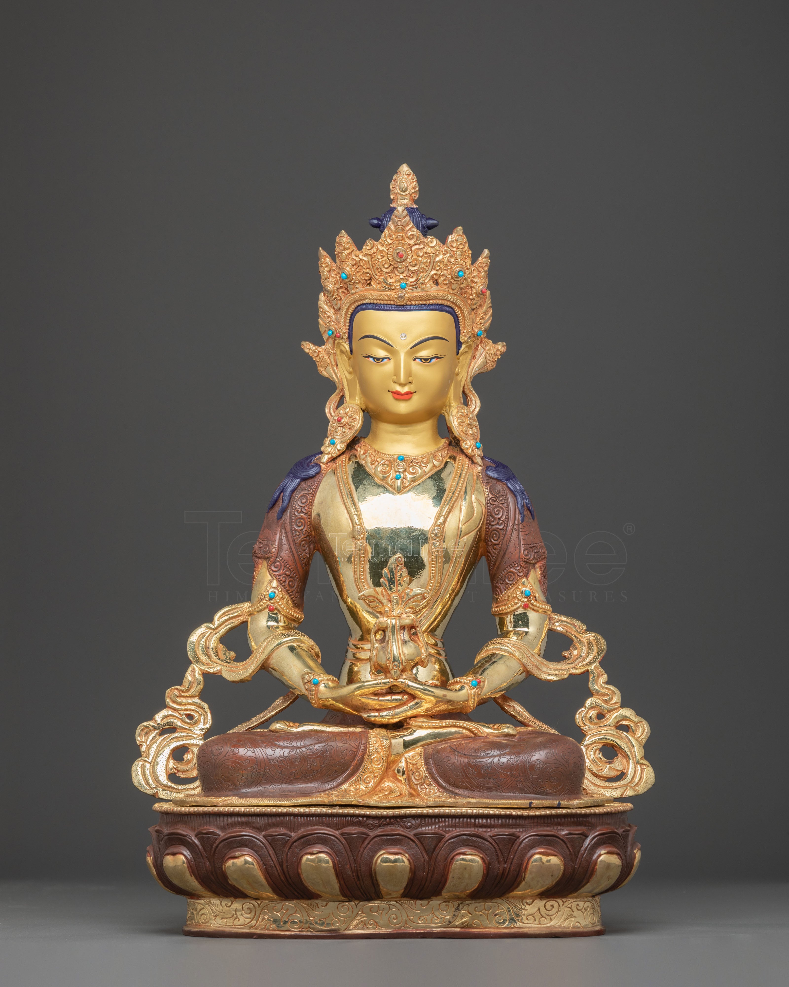 Buddha Amitayus Golden Statue