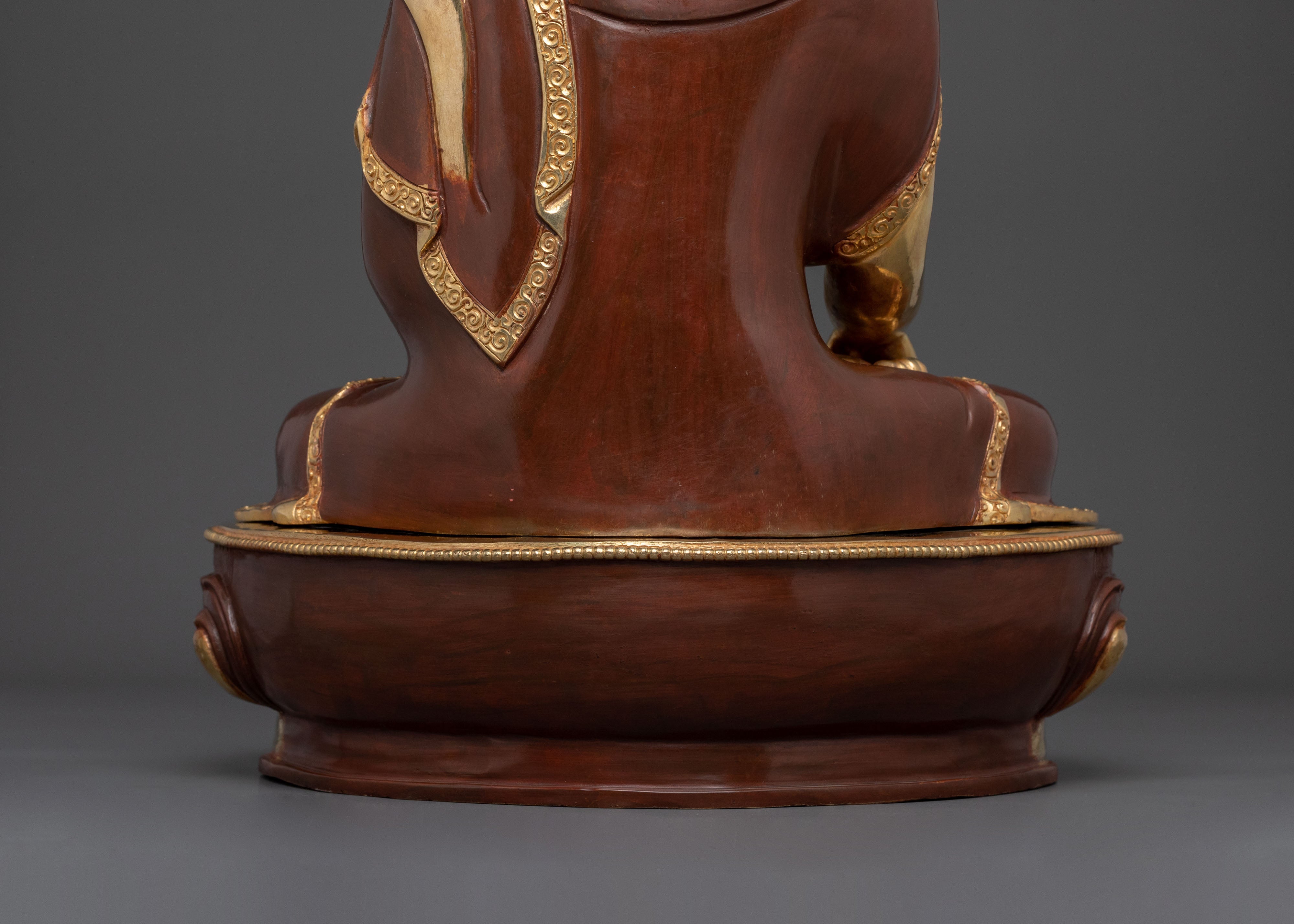 Hand-Carved Shakyamuni Buddha Statue | Home Decor