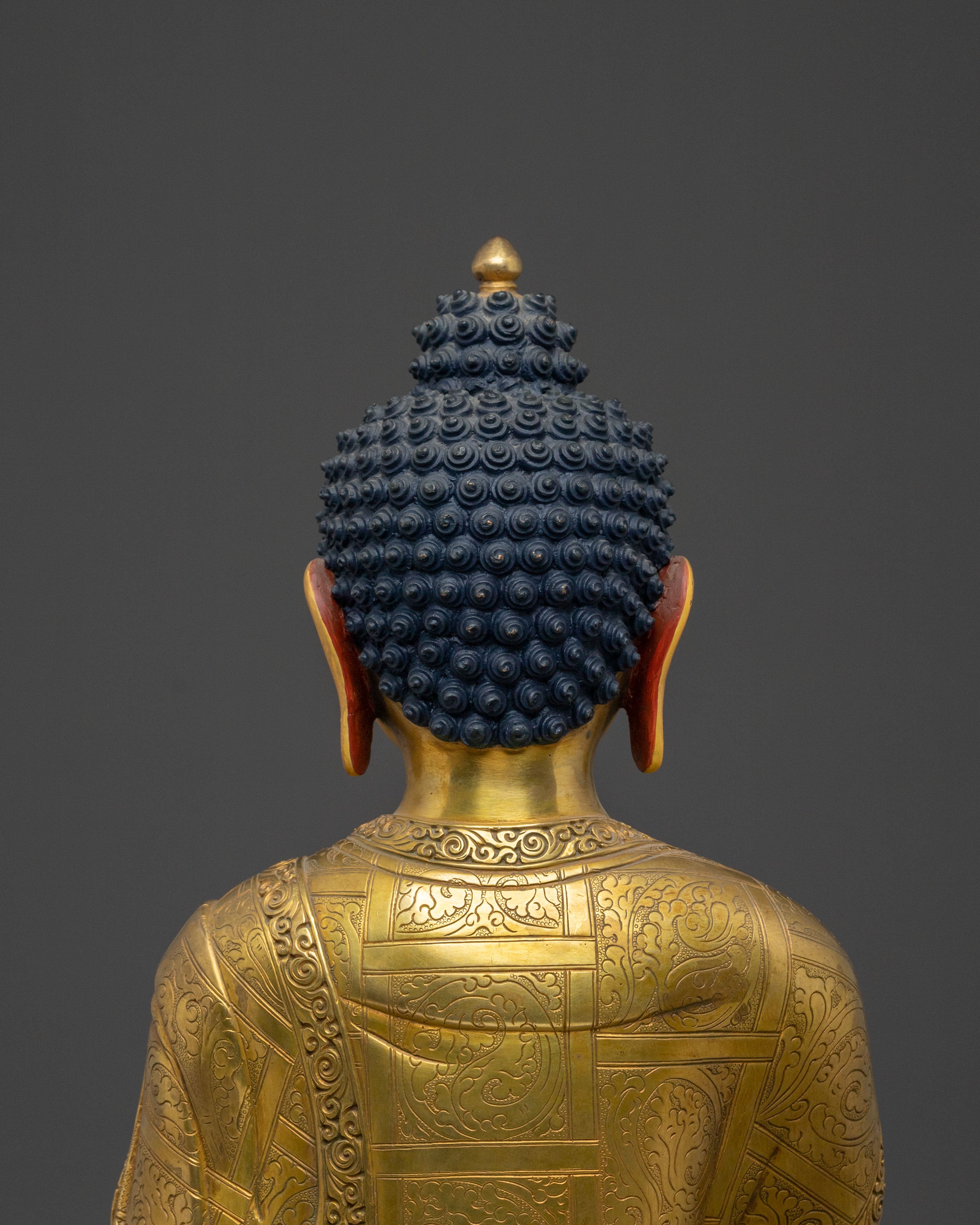 Amitabha Buddha Enlightened Figurine: Buddha of Infinite Light