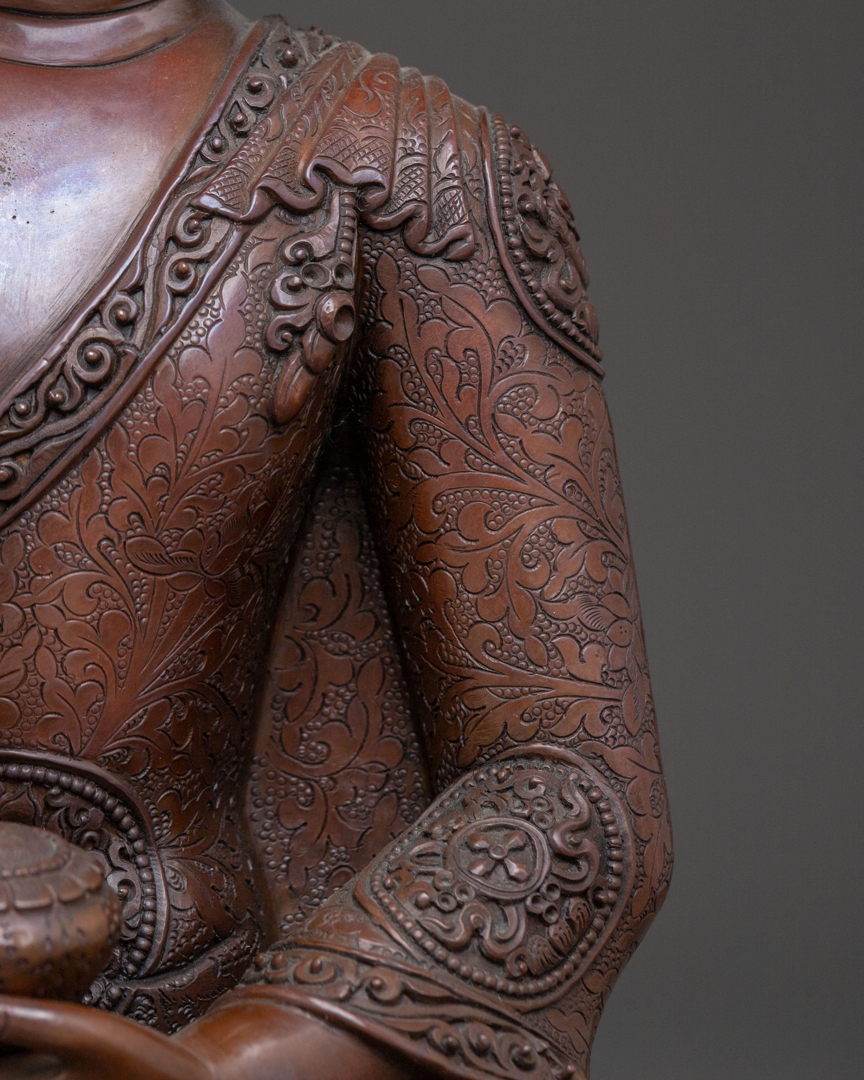 Statue of Amogasiddhi Dhyani Buddha | Wisdom Buddha