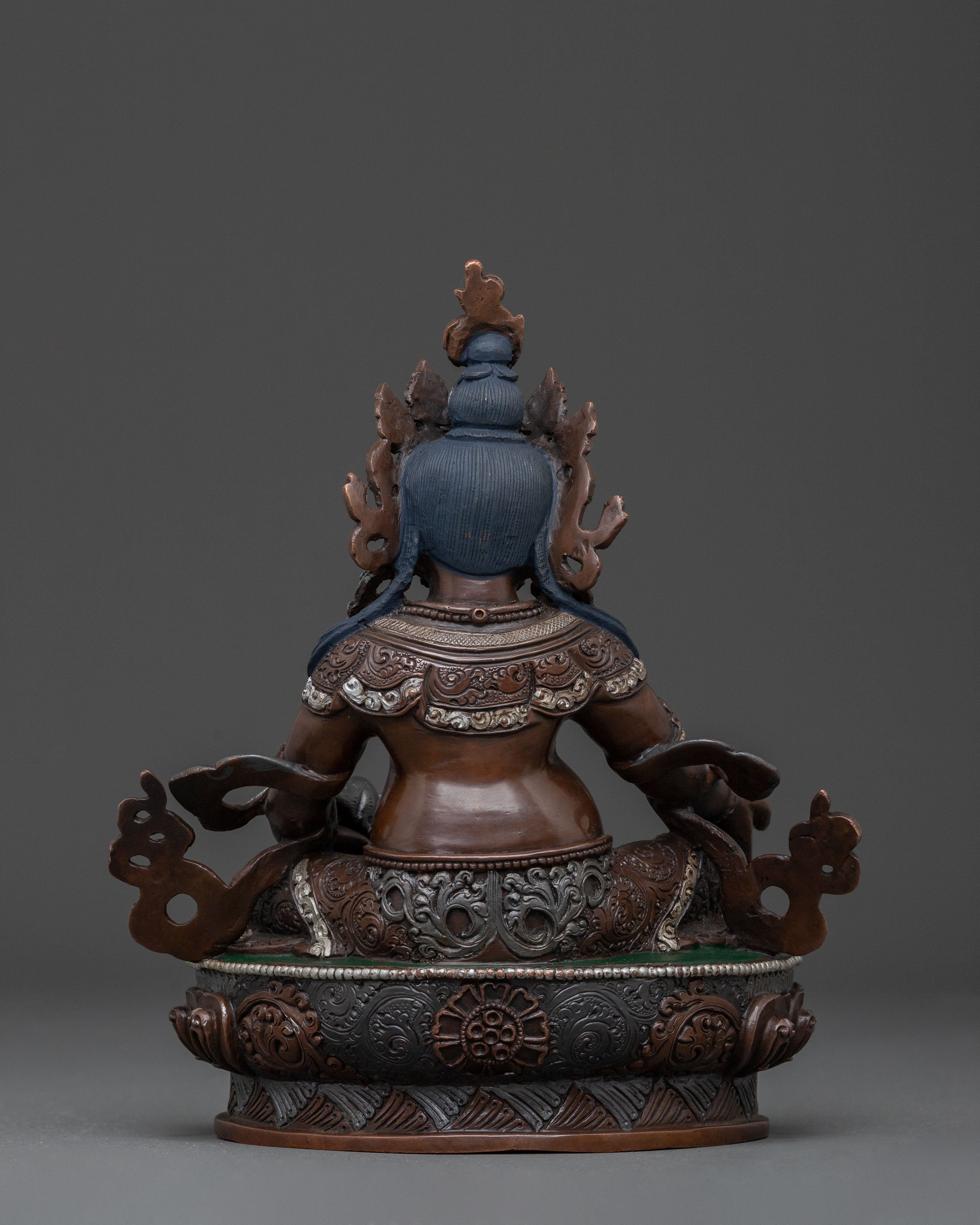Buddhist Wealth God Dzambhala Statue | Spiritual Decor
