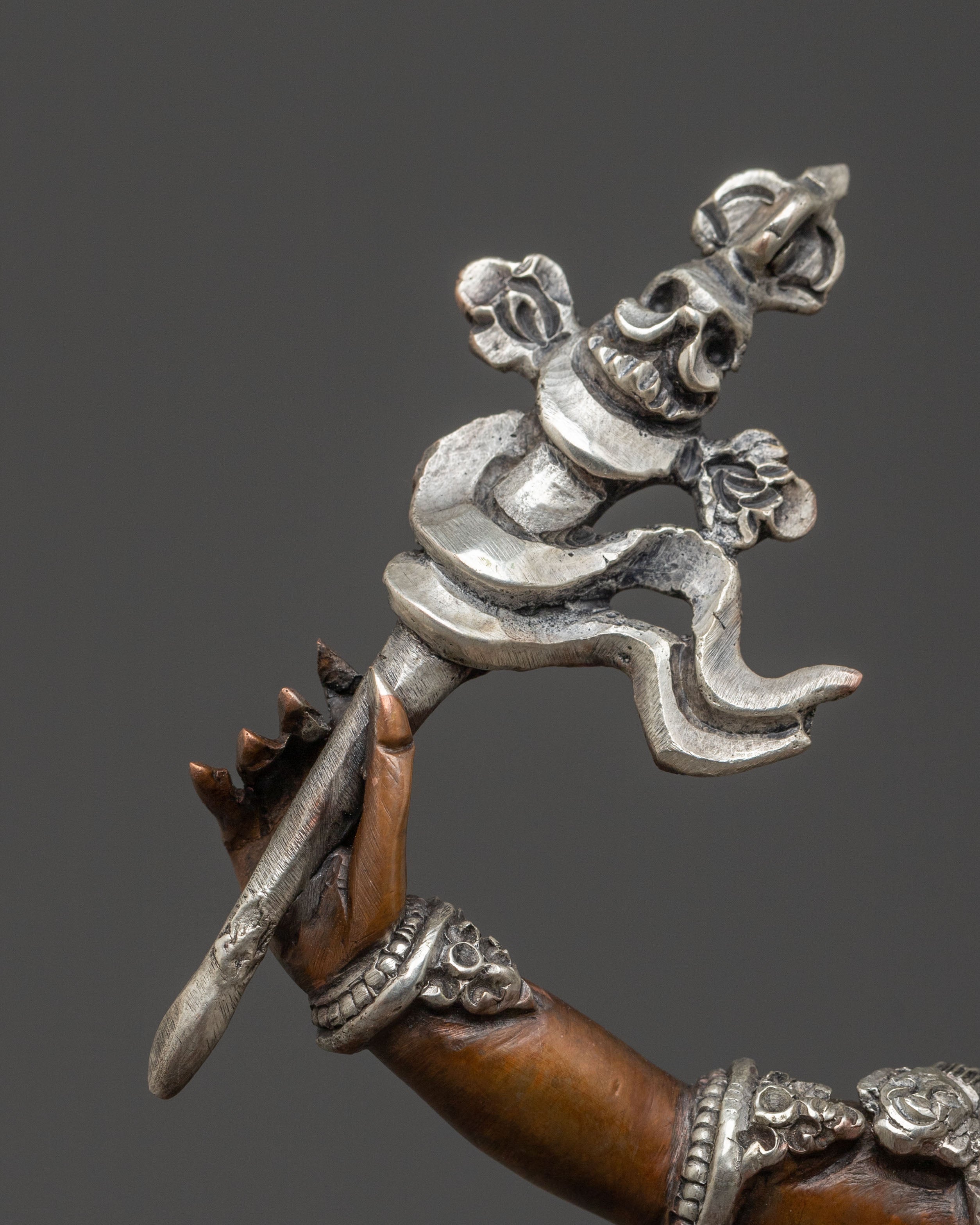 Yama Dharmaraja Statue of Death Conquest | Spiritual Icon