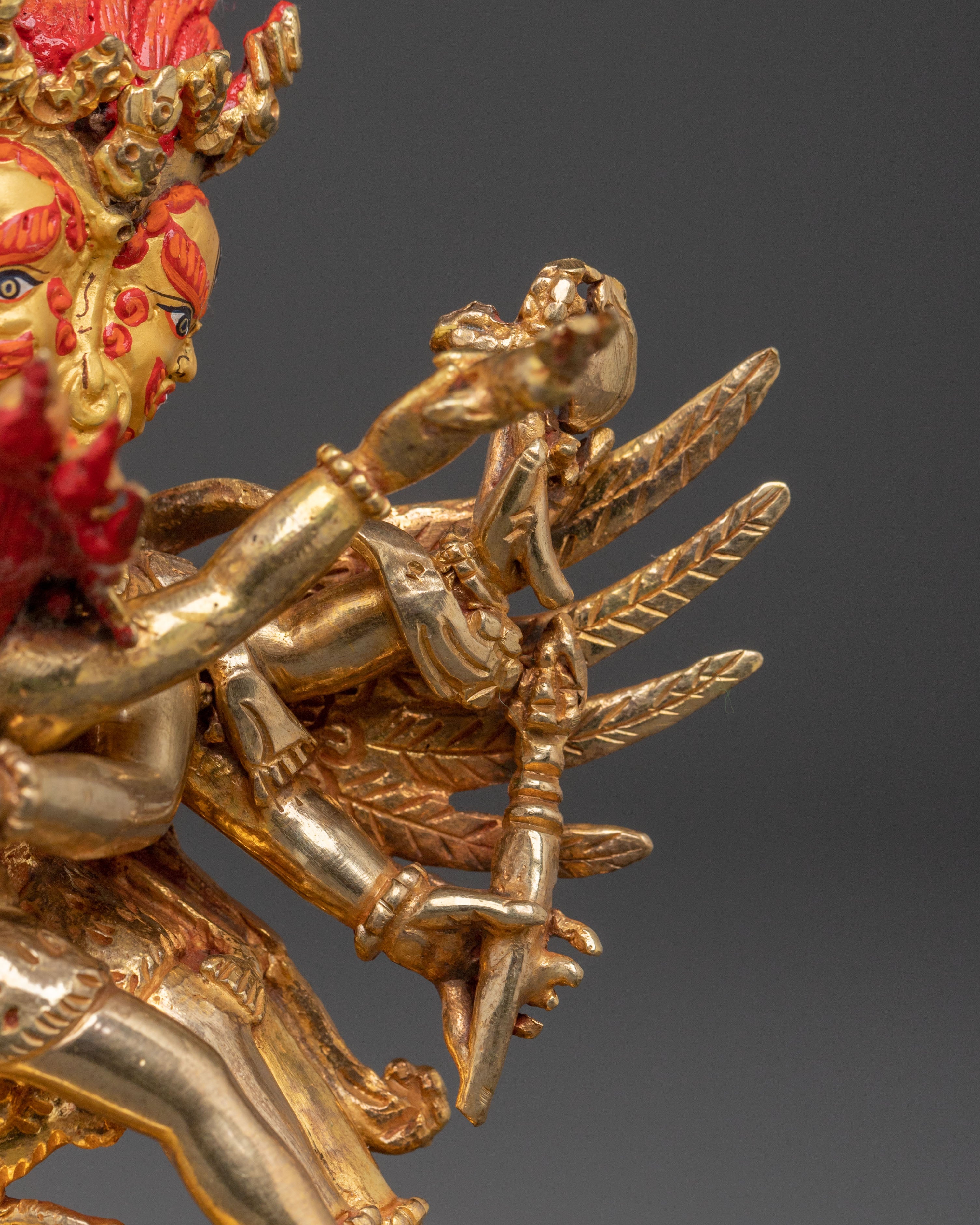 Hayagriva Wrathful Figure | Handcrafted Protector Statue