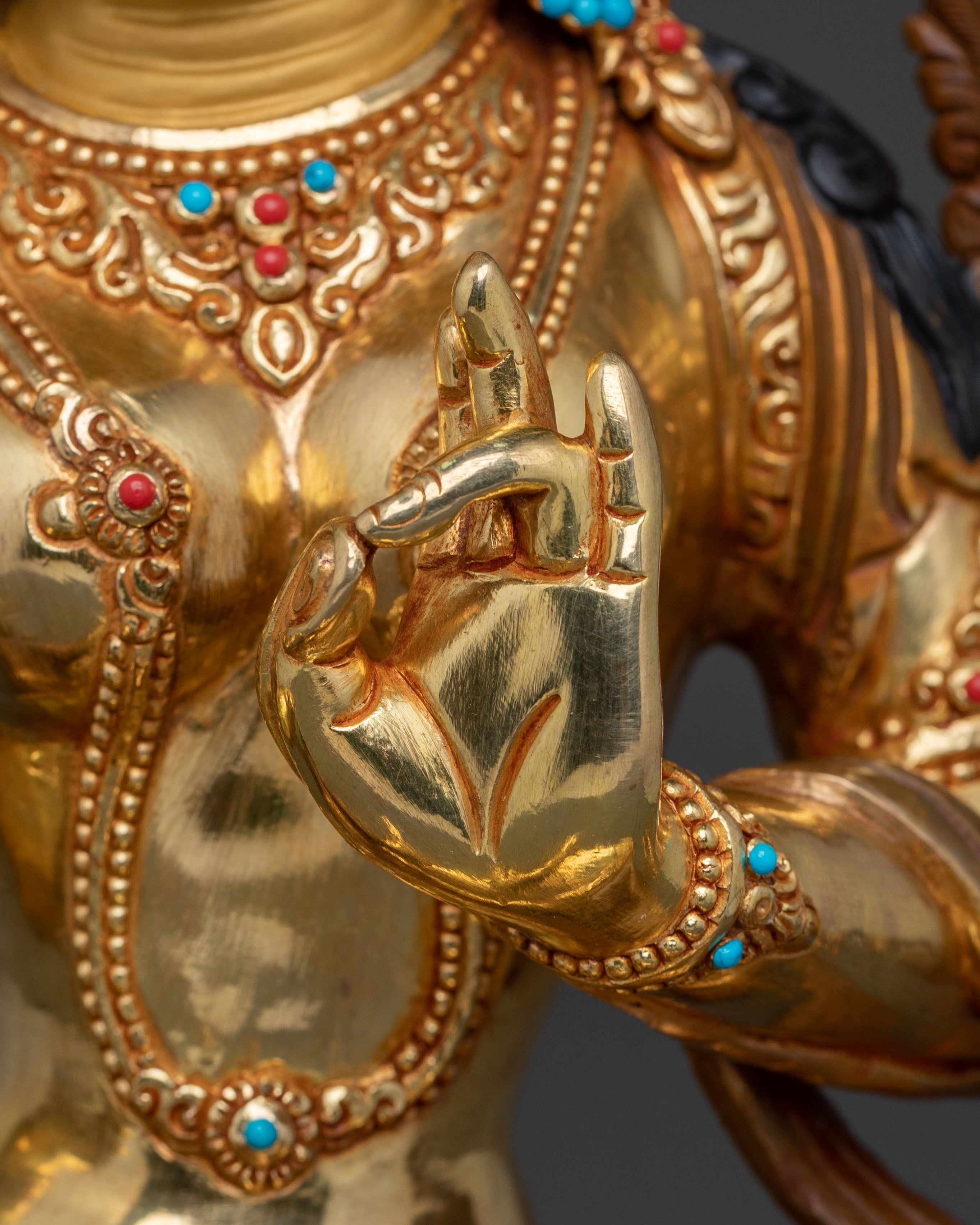 Guardian Green Tara Statue | Goddess of Compassion